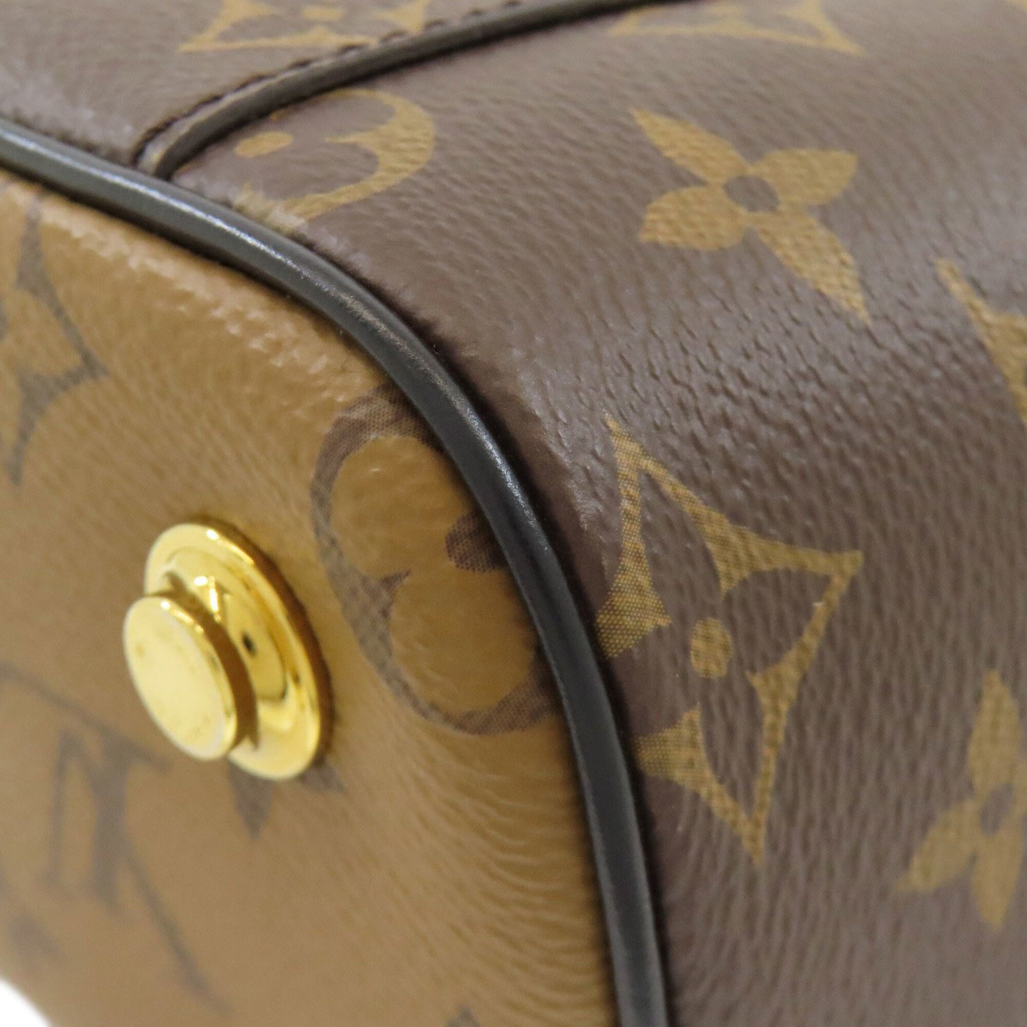 Louis Vuitton Monogram Reverse Monogram Reverse Handbag (Pre-Owned)
