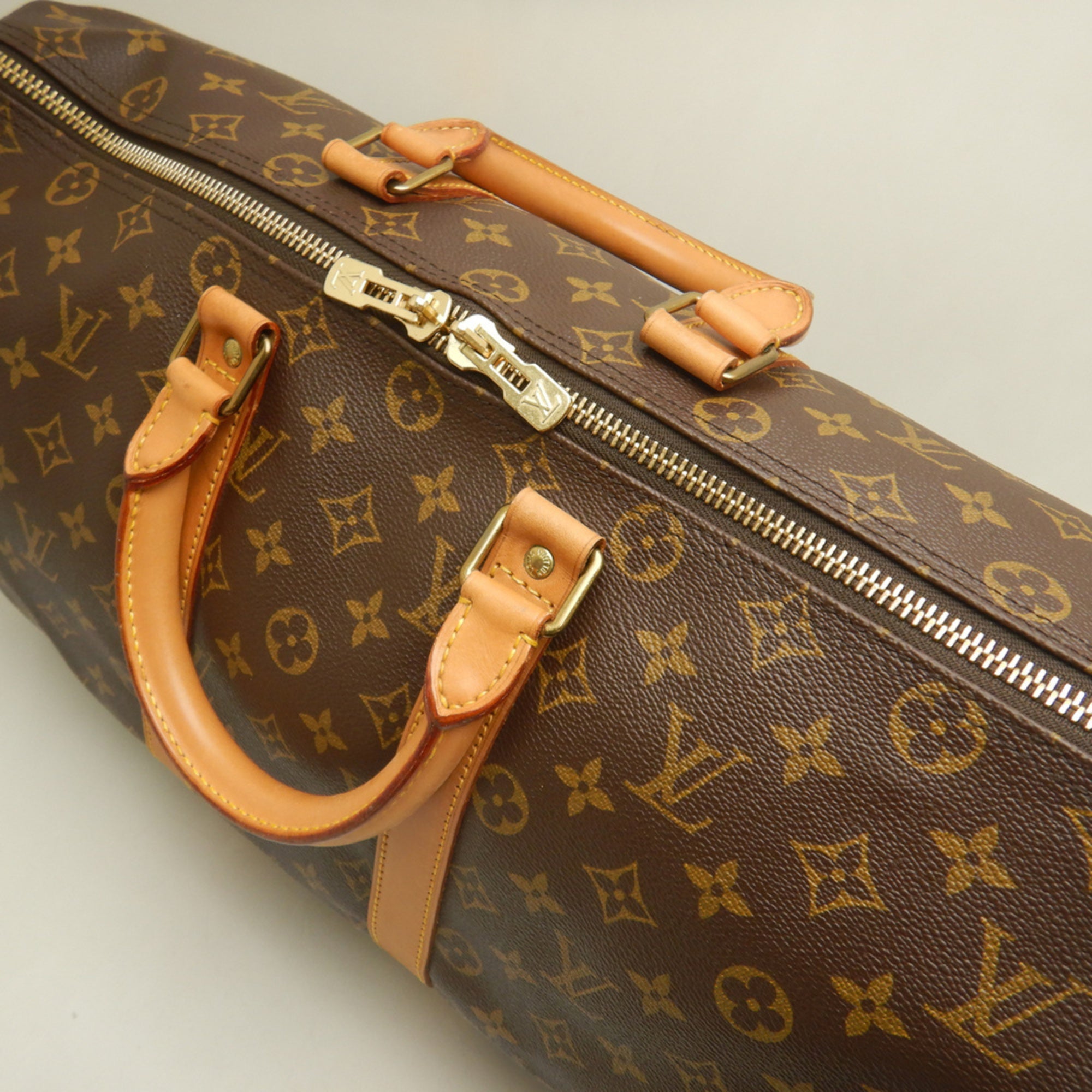 Louis Vuitton Monogram Brown Monogram Boston Bag (Pre-Owned)