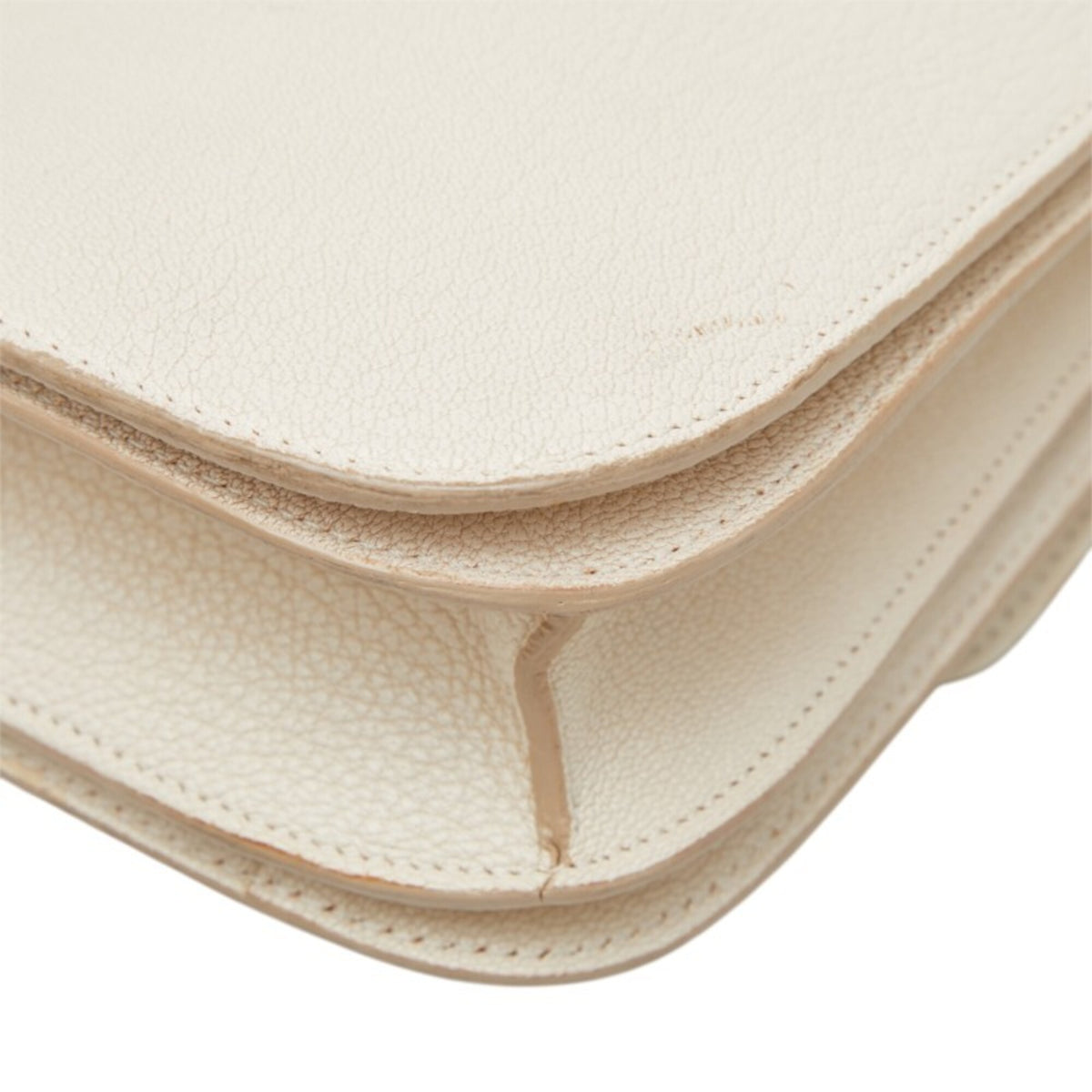 Celine White Leather Shoulder Bag (Pre-Owned)