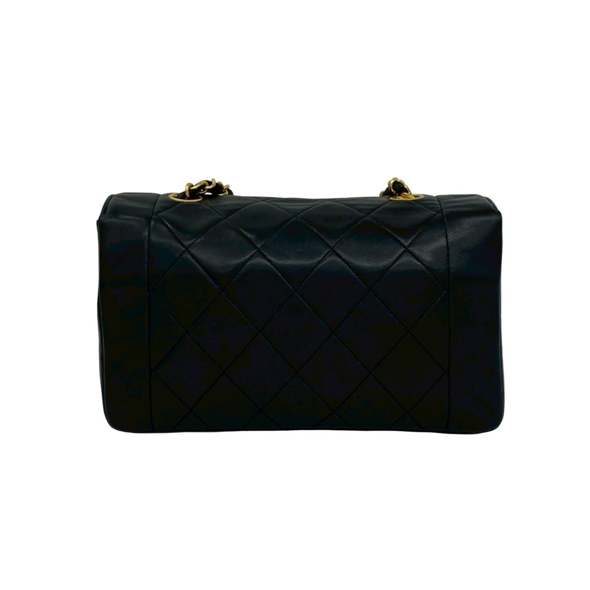 Chanel Black Leather Shoulder Bag (Pre-Owned)