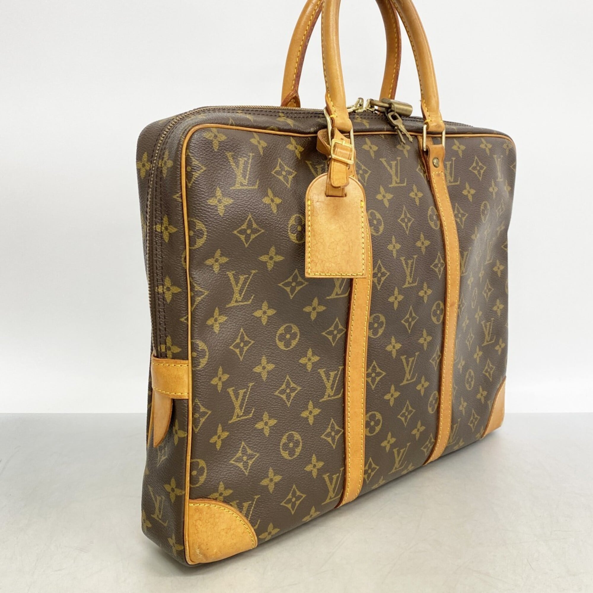Louis Vuitton Brown Briefcase (Pre-Owned)