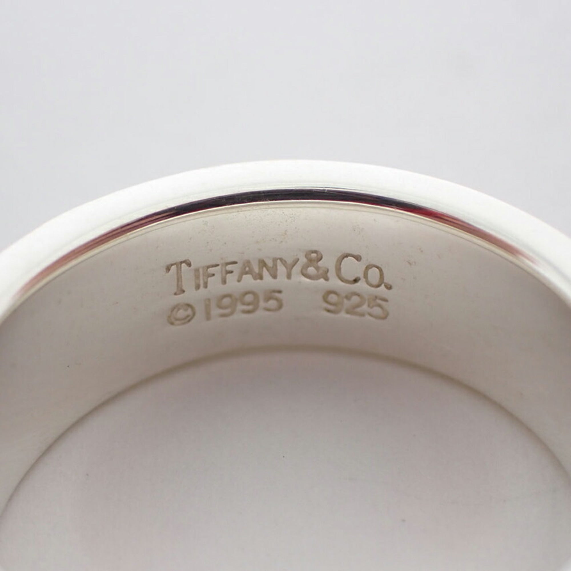 Tiffany Sterling Silver 925 Band Ring (Pre-Owned)