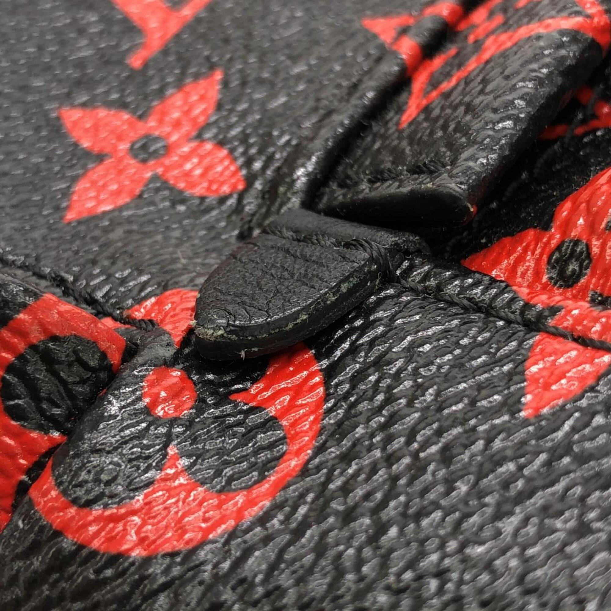 Louis Vuitton Black Rouge Coated Canvas Backpack (Pre-Owned)