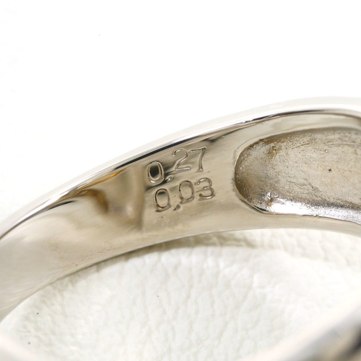 Unbranded Platinum Yellow Gold Yellow Gold (18K) Platinum 900 Band Ring (Pre-Owned)