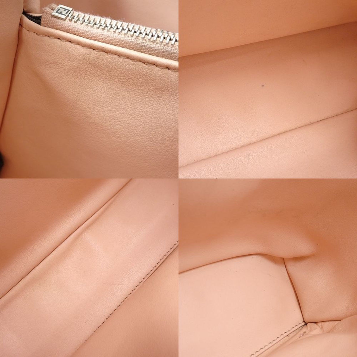Fendi Black Leather Handbag (Pre-Owned)
