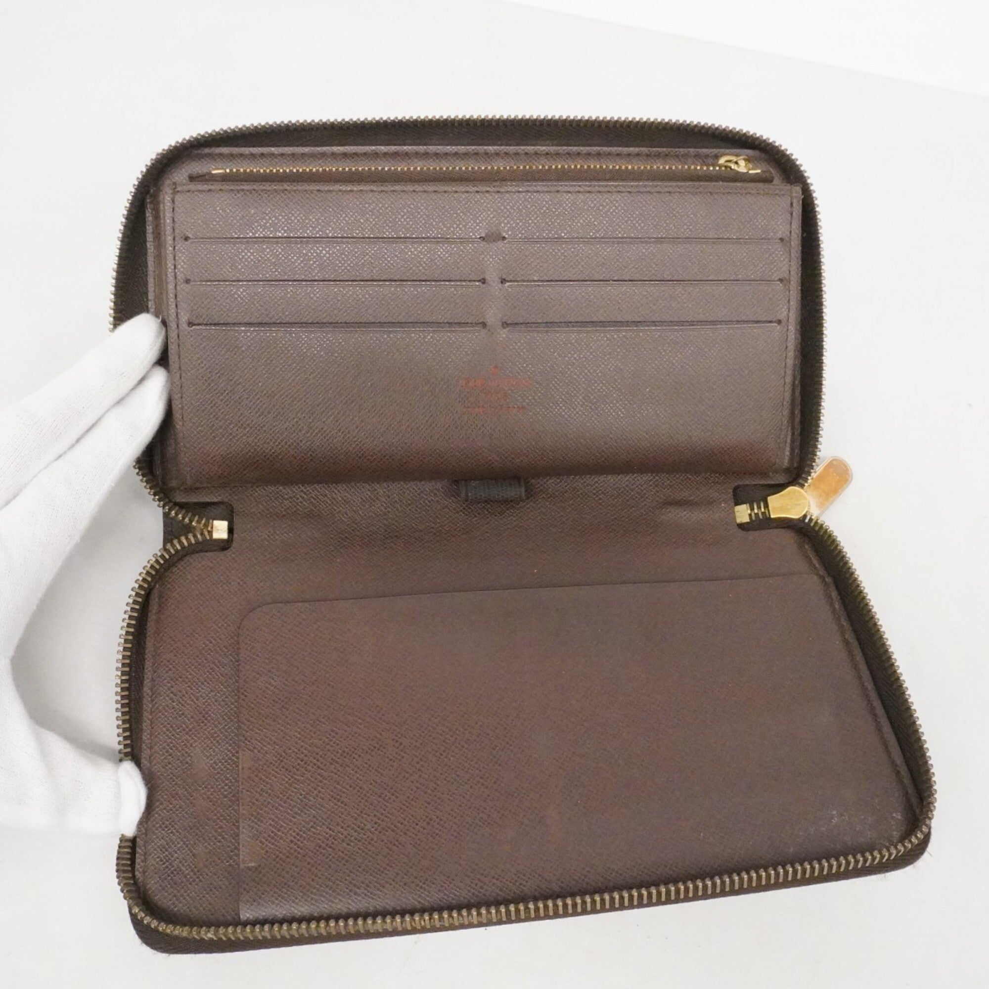 Louis Vuitton Ebene Long Wallet (Bi-Fold) (Pre-Owned)