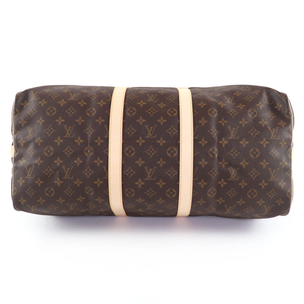 Louis Vuitton Brown Monogram Canvas Boston Bag (Pre-Owned)