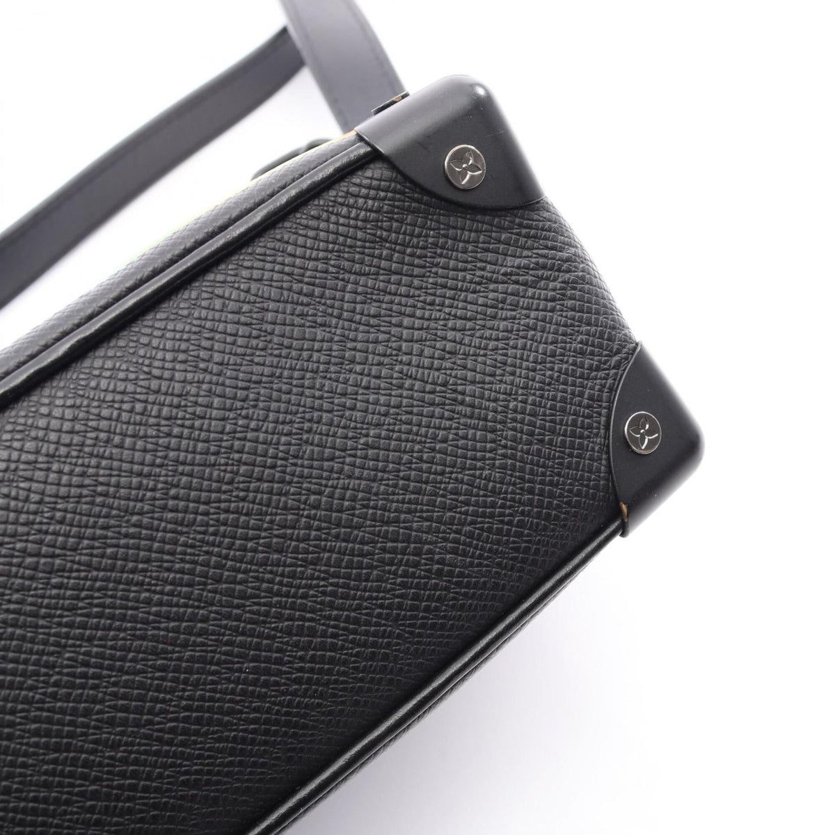 Louis Vuitton Black Multi-Color Leather Handbag Shoulder Bag (Pre-Owned)