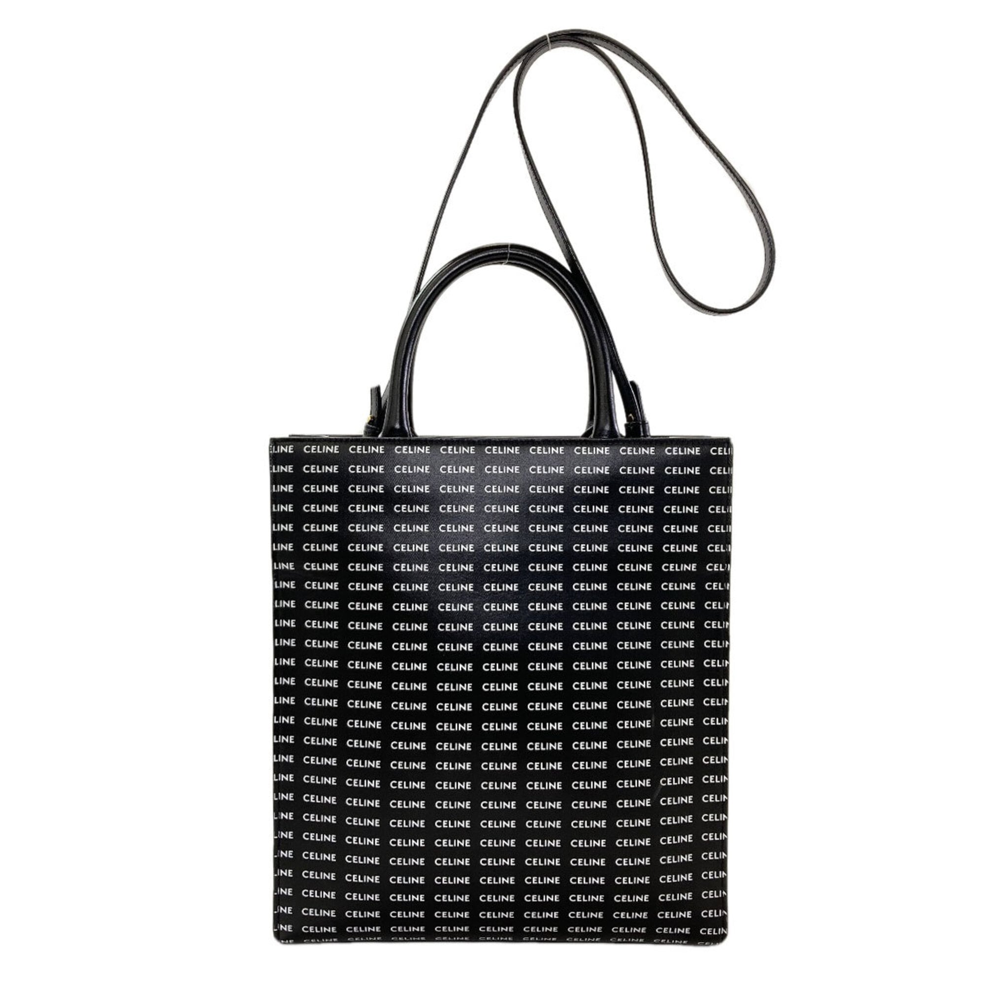 Celine Black Leather Handbag (Pre-Owned)