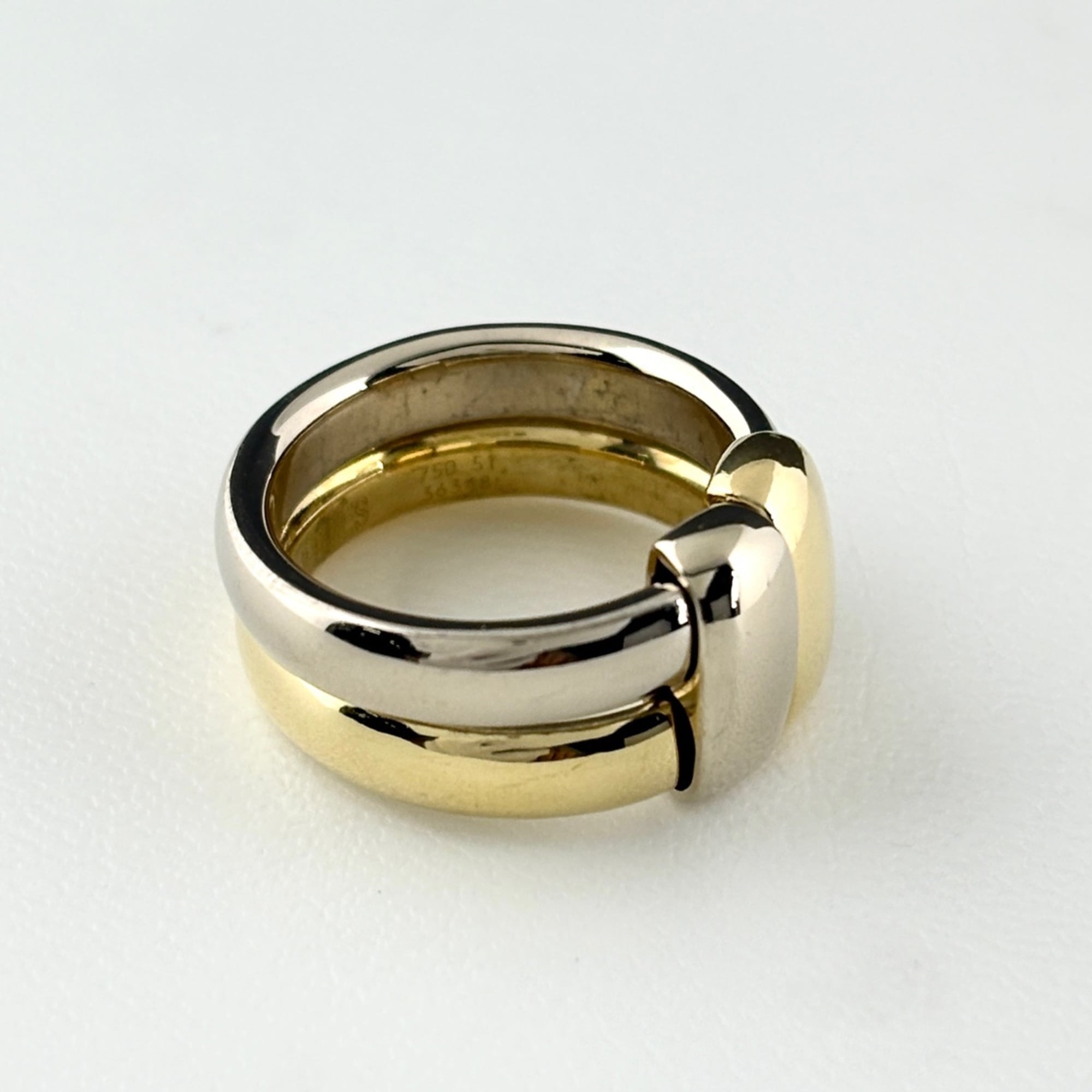 Hermes Yellow Gold (18K) Band Ring (Pre-Owned)