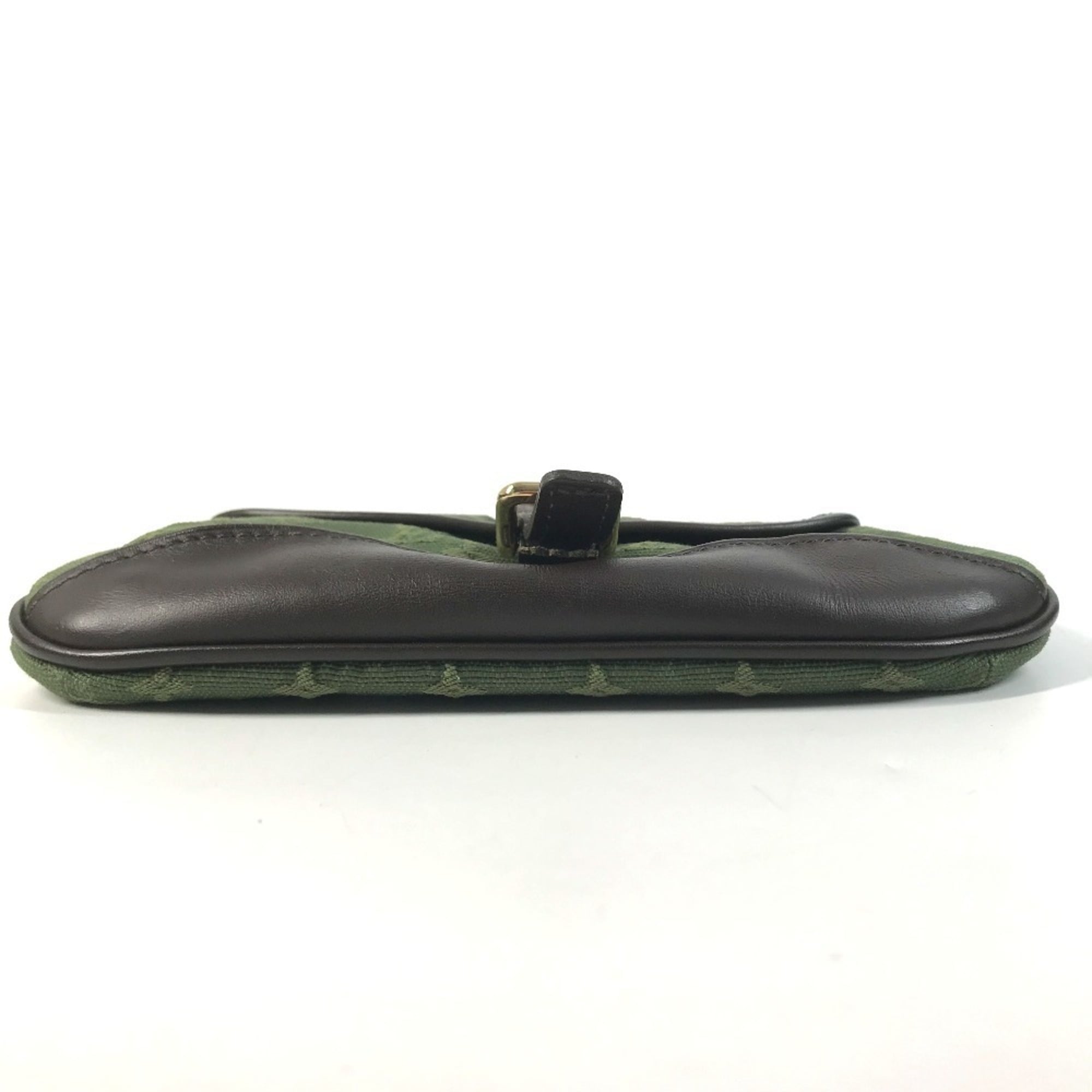 Louis Vuitton Khaki Monogram Monogram Mini Handbag Pouch (Pre-Owned)
