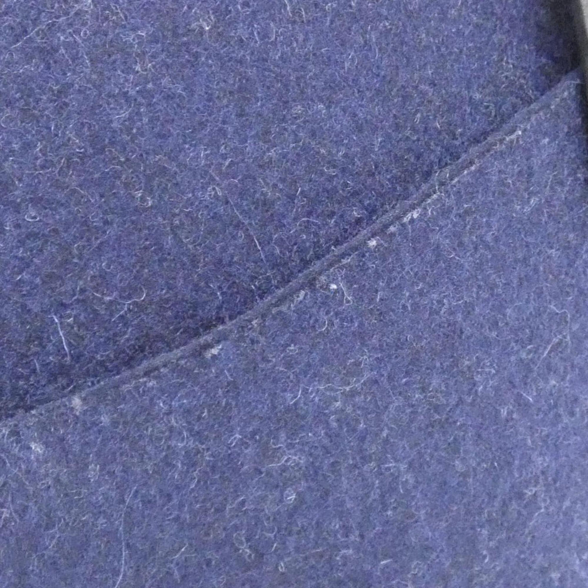 Hermes Black Blue Nuit Felt Swift Leather Shoulder Bag (Pre-Owned)