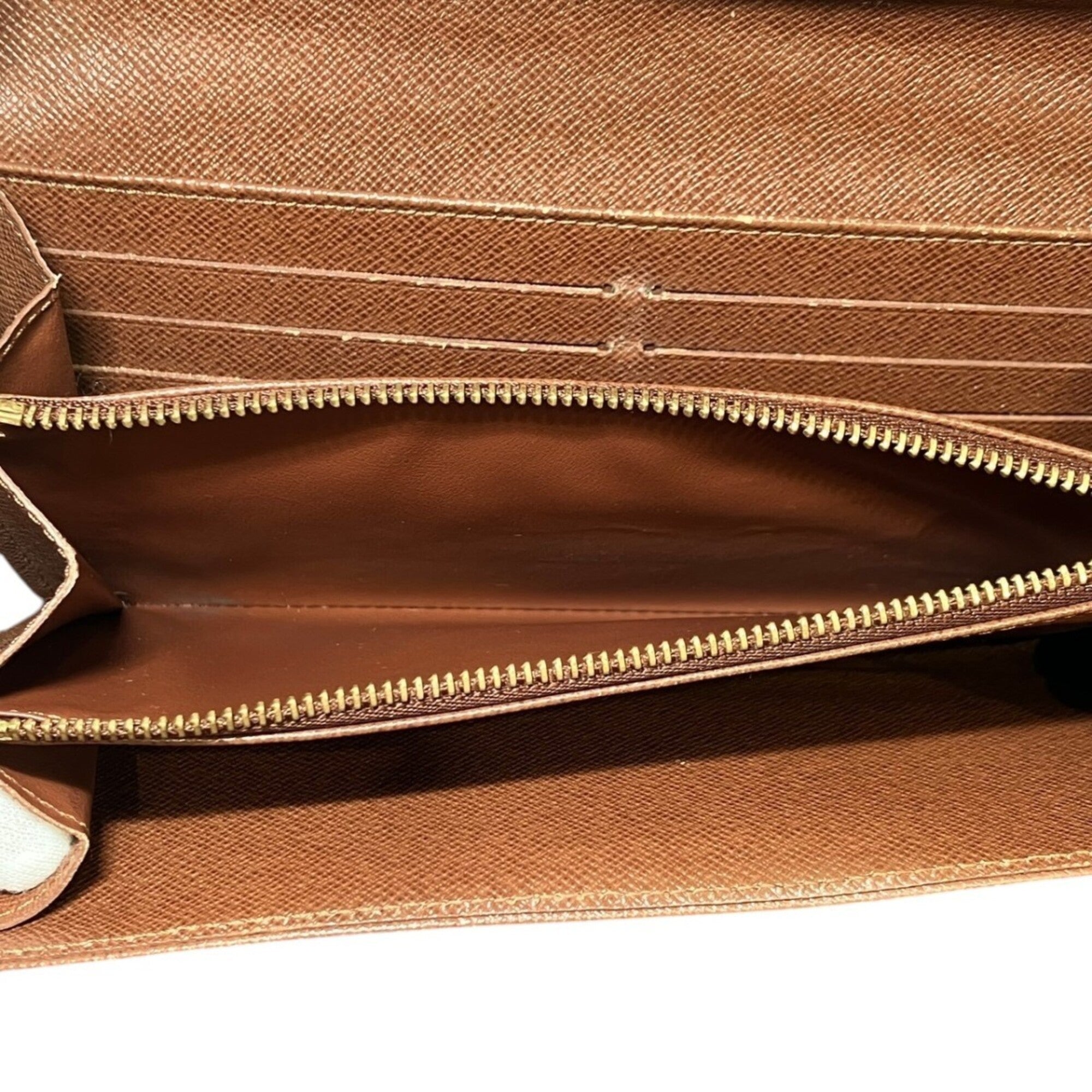 Louis Vuitton Brown Monogram Monogram Long Wallet (Bi-Fold) (Pre-Owned)