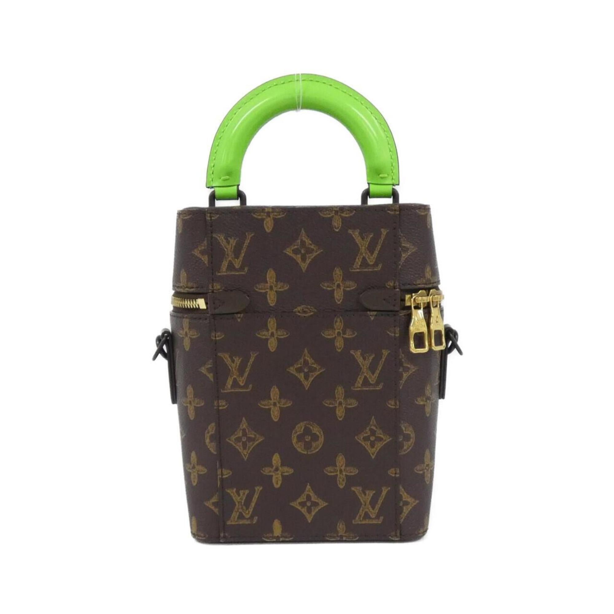 Louis Vuitton Marron Coated Canvas Handbag (Pre-Owned)