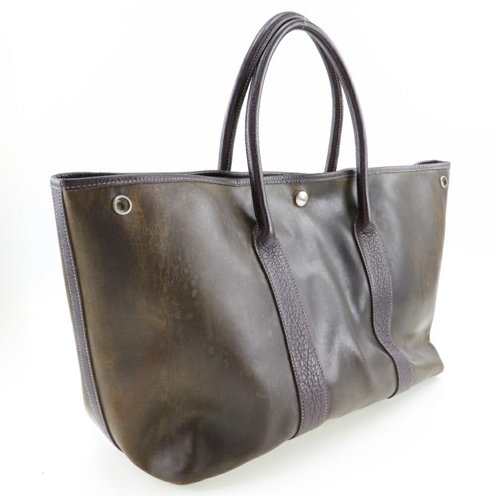 Hermes Brown Amazonia Tote Bag (Pre-Owned)