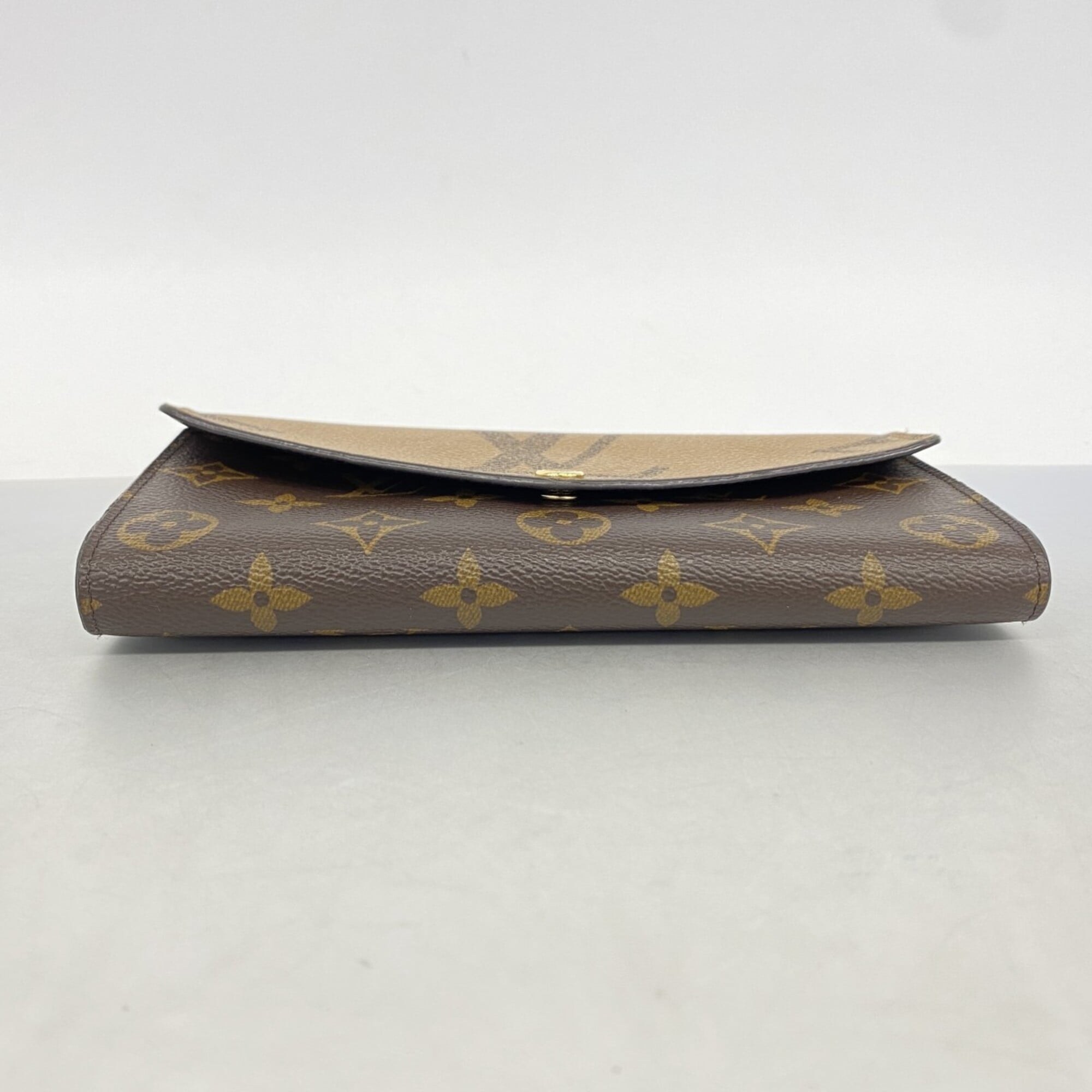Louis Vuitton Brown Long Wallet (Bi-Fold) (Pre-Owned)
