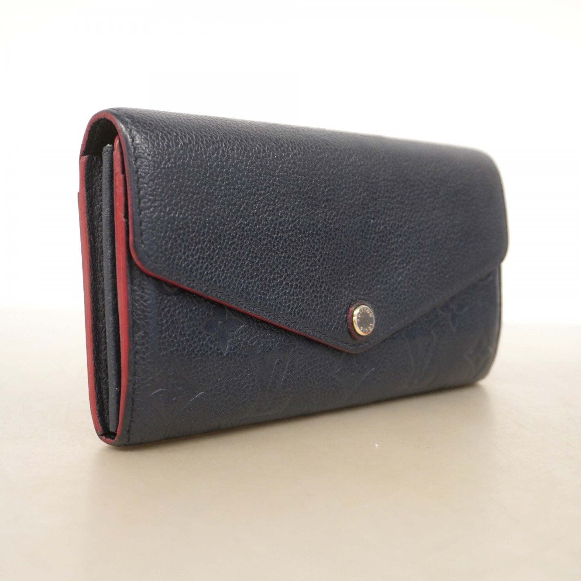 Louis Vuitton Marine Rouge Long Wallet (Bi-Fold) (Pre-Owned)