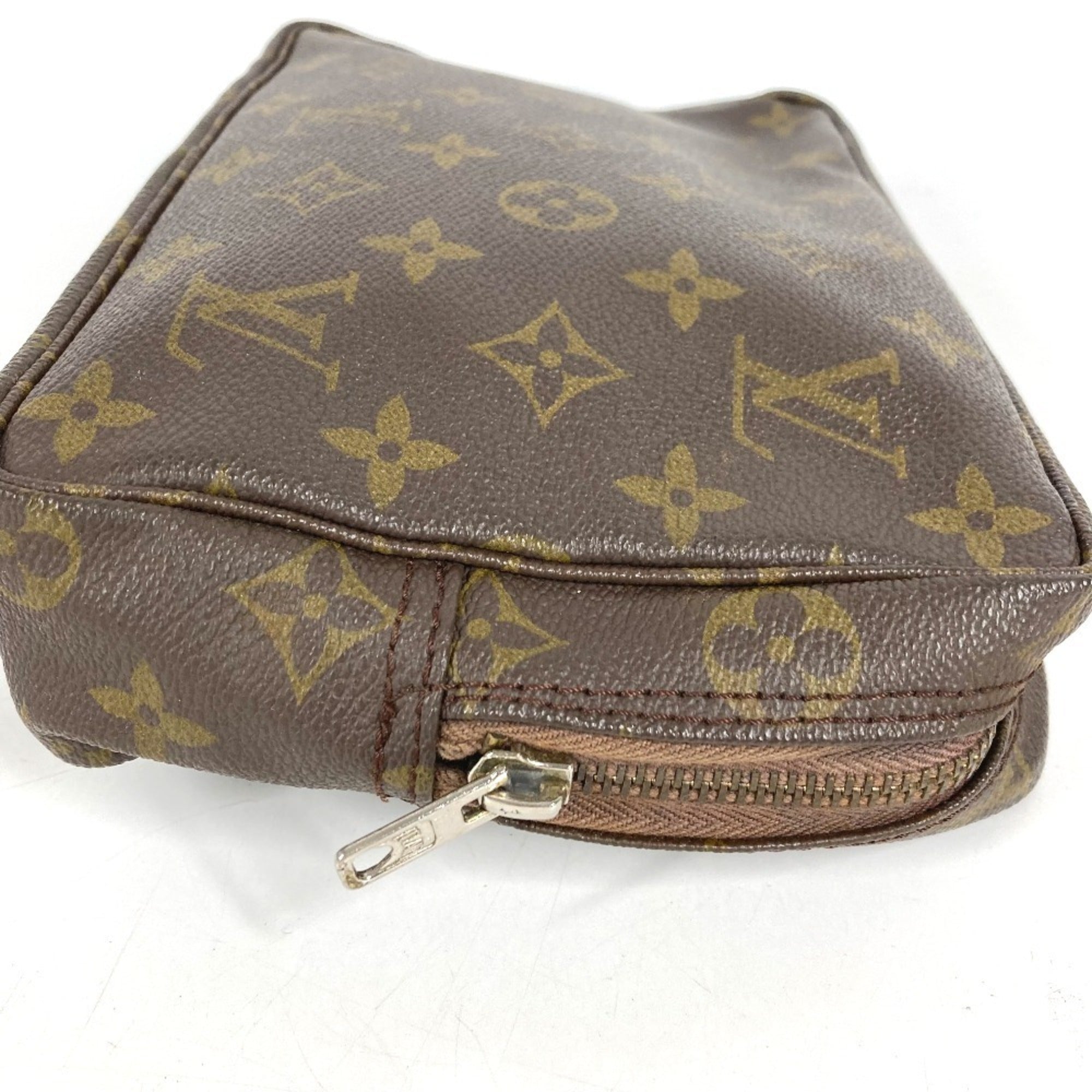 Louis Vuitton Brown Monogram Pouch (Pre-Owned)