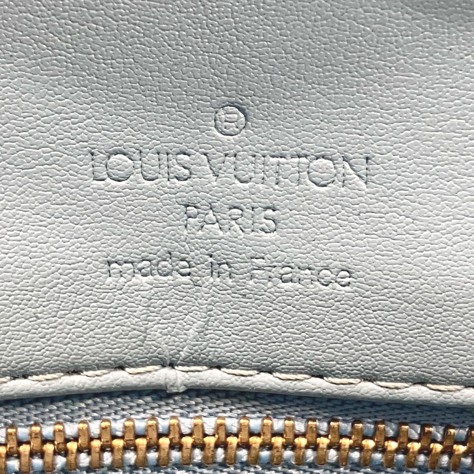 Louis Vuitton Galle Green Patent Leather Tote Bag (Pre-Owned)