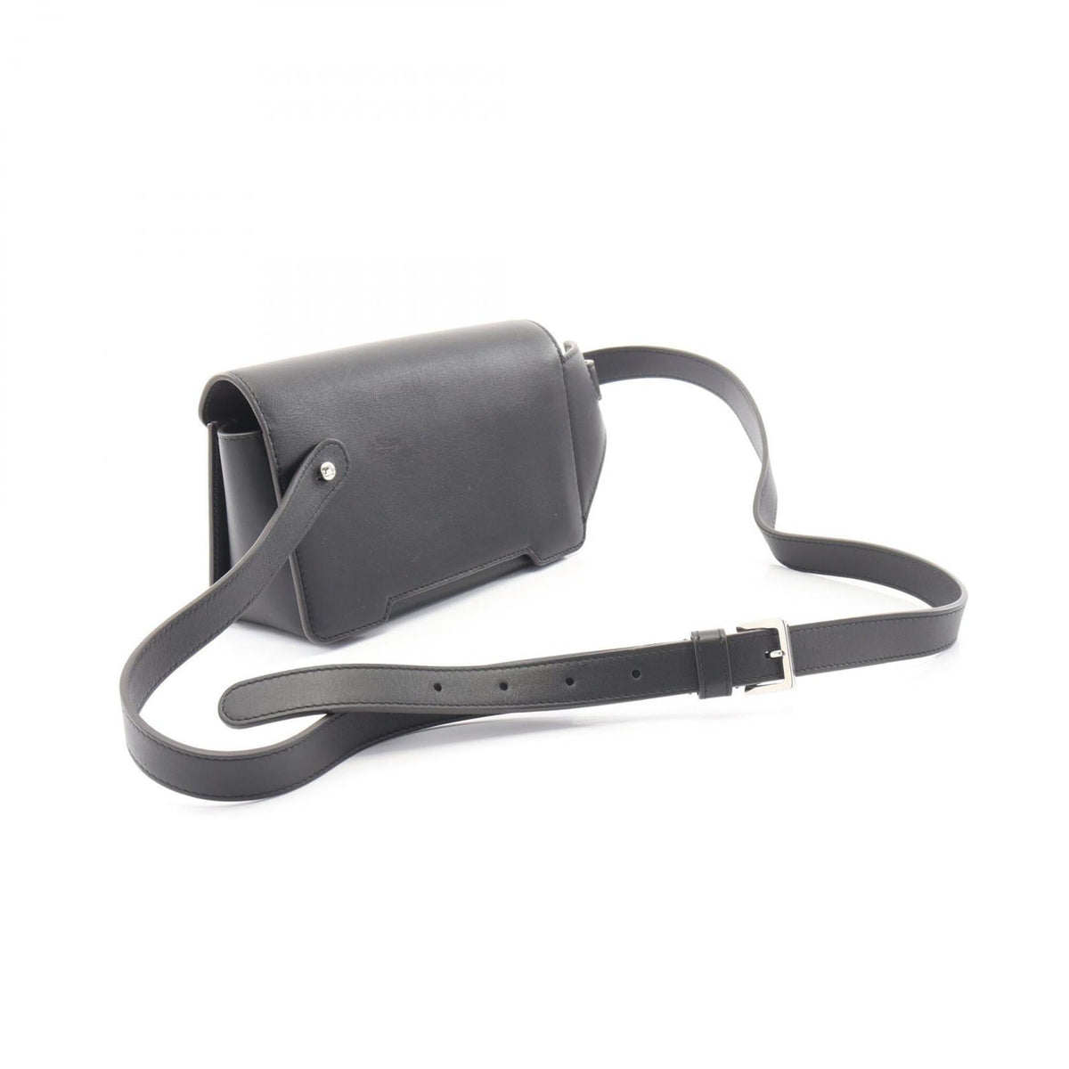 Marni Black Leather Fanny Pack (Pre-Owned)