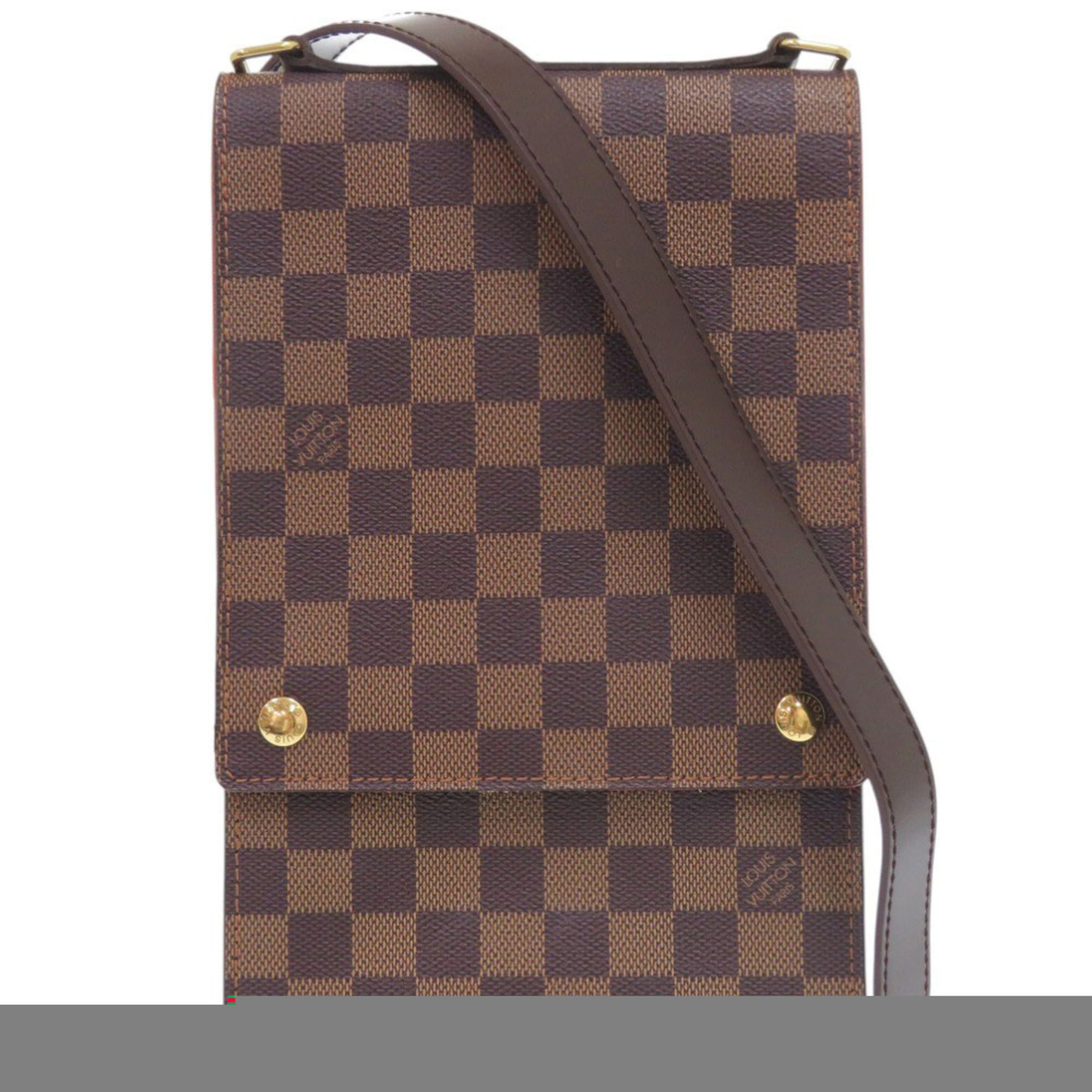 Louis Vuitton Brown Damier Canvas Shoulder Bag (Pre-Owned)