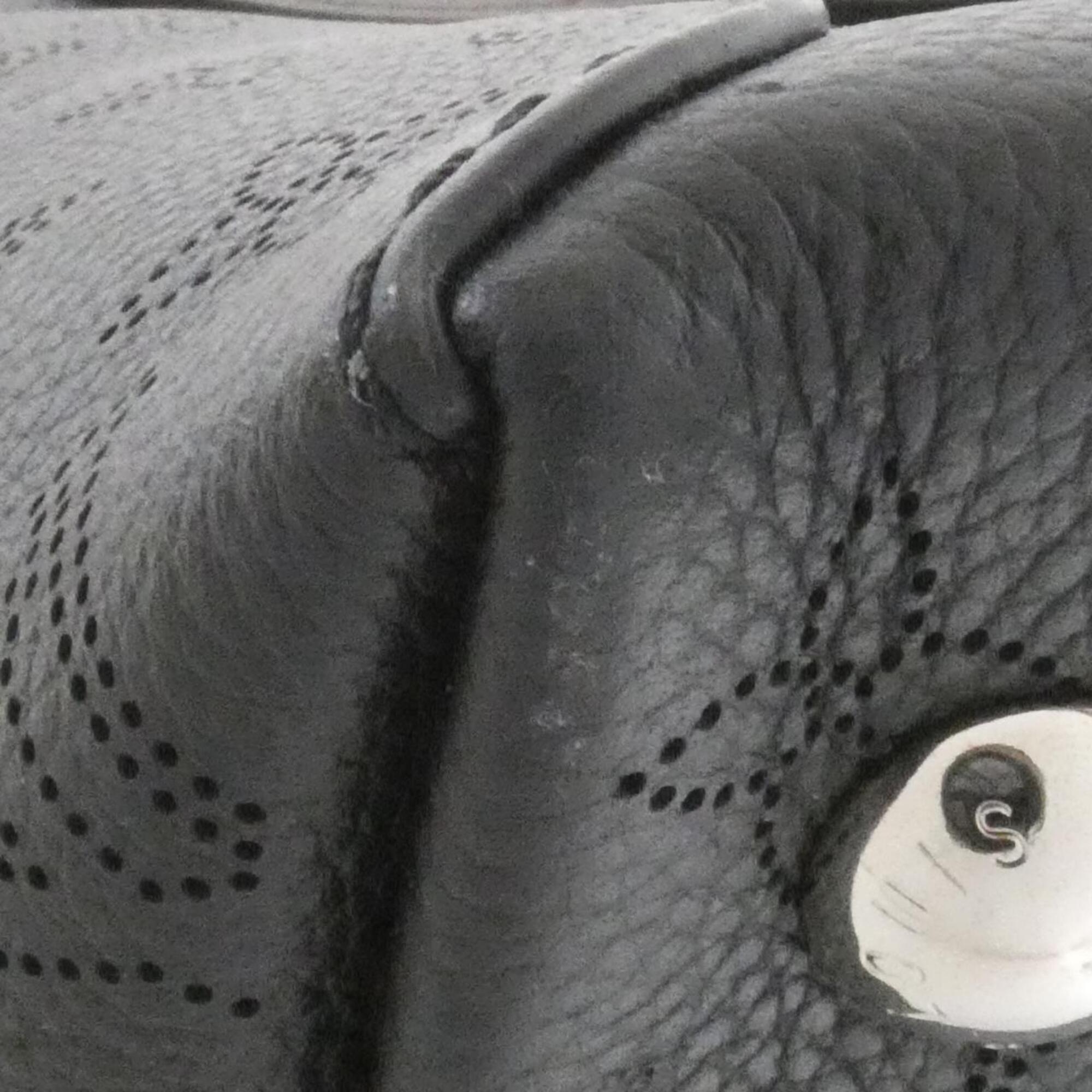 Louis Vuitton Black Leather Handbag Pouch (Pre-Owned)