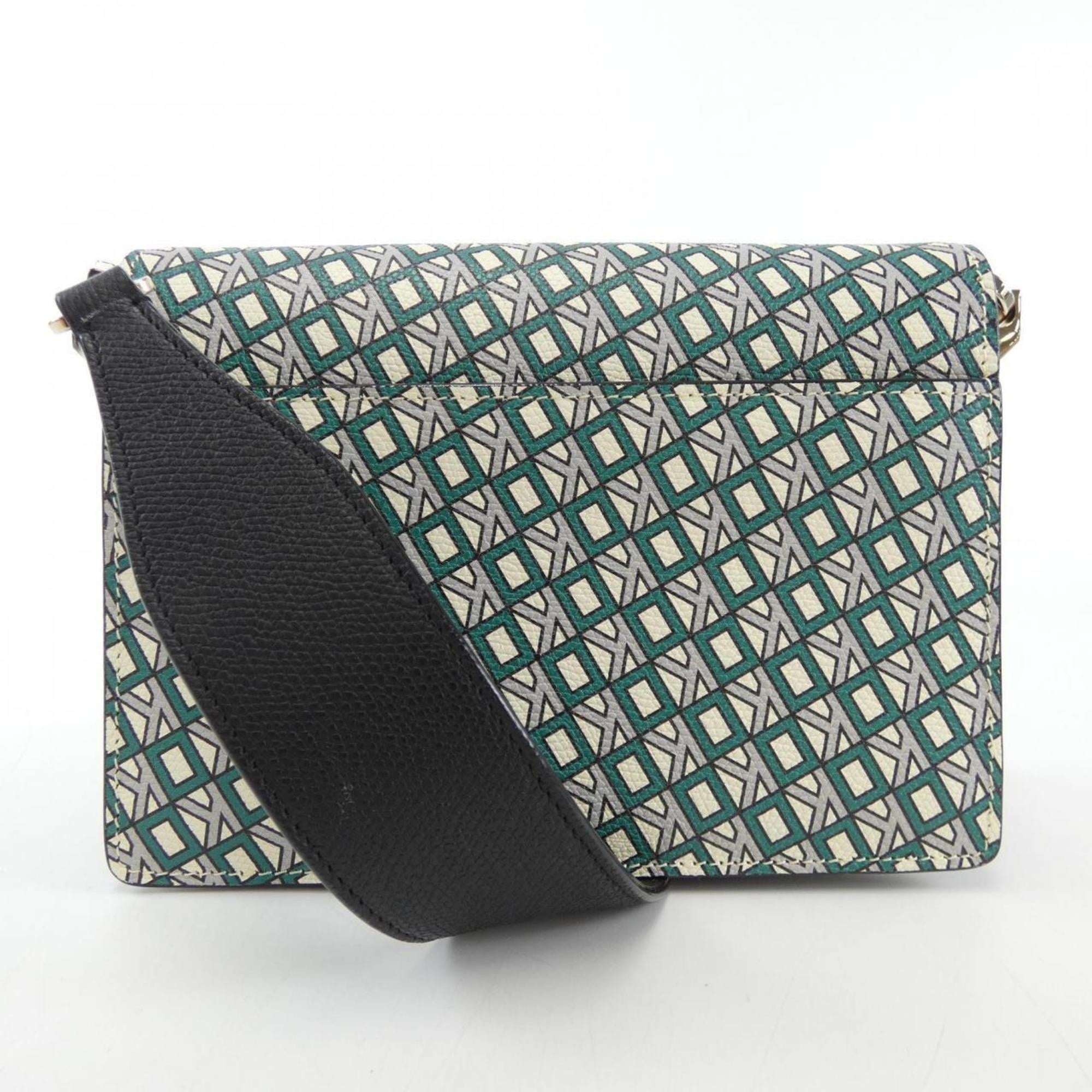 Valextra Black Green Handbag (Pre-Owned)