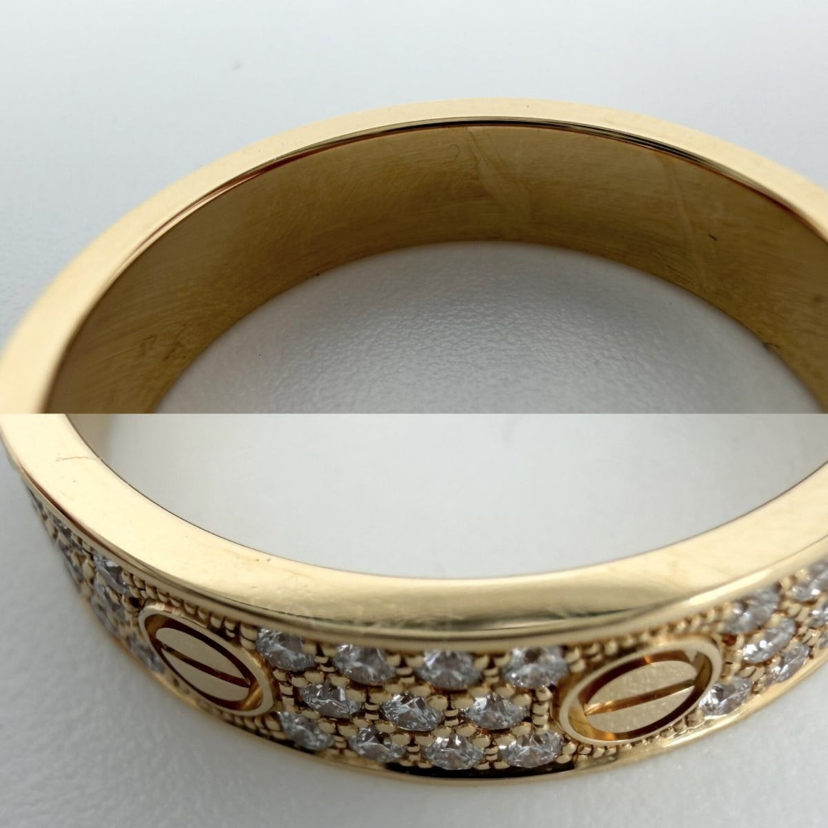 Cartier Yellow Gold (18K) Band Ring (Pre-Owned)
