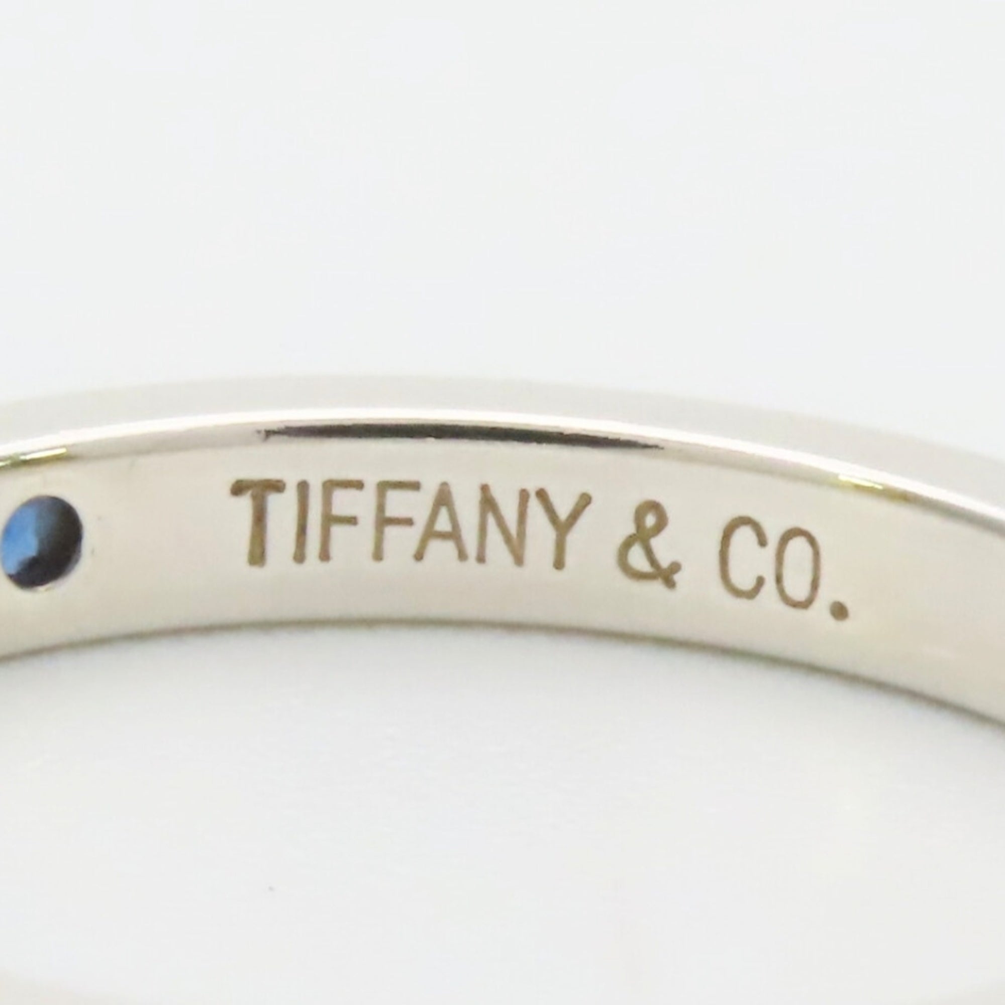 Tiffany Stacking Silver Silver 925 Band Ring (Pre-Owned)