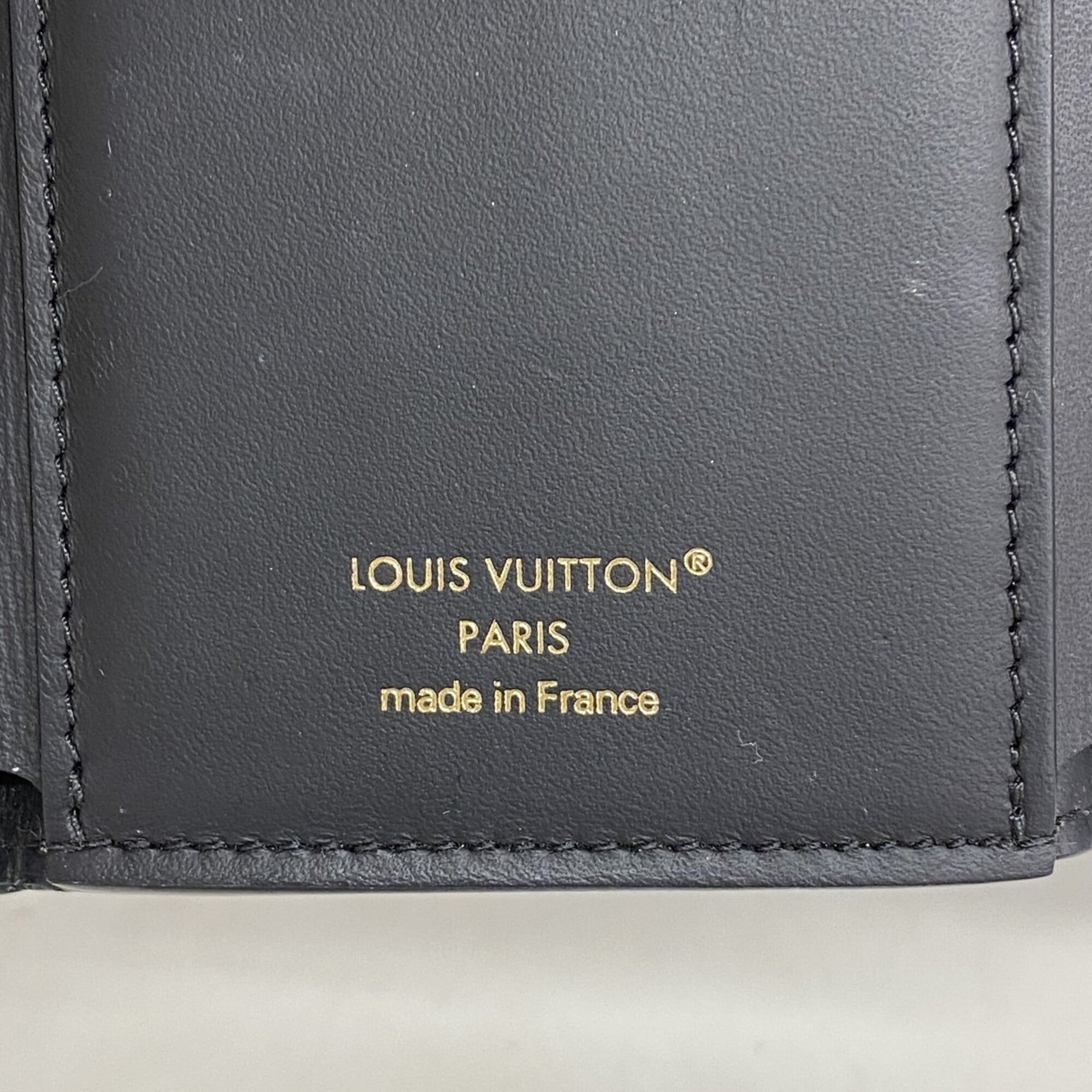Louis Vuitton Noir Wallet (Bi-Fold) (Pre-Owned)