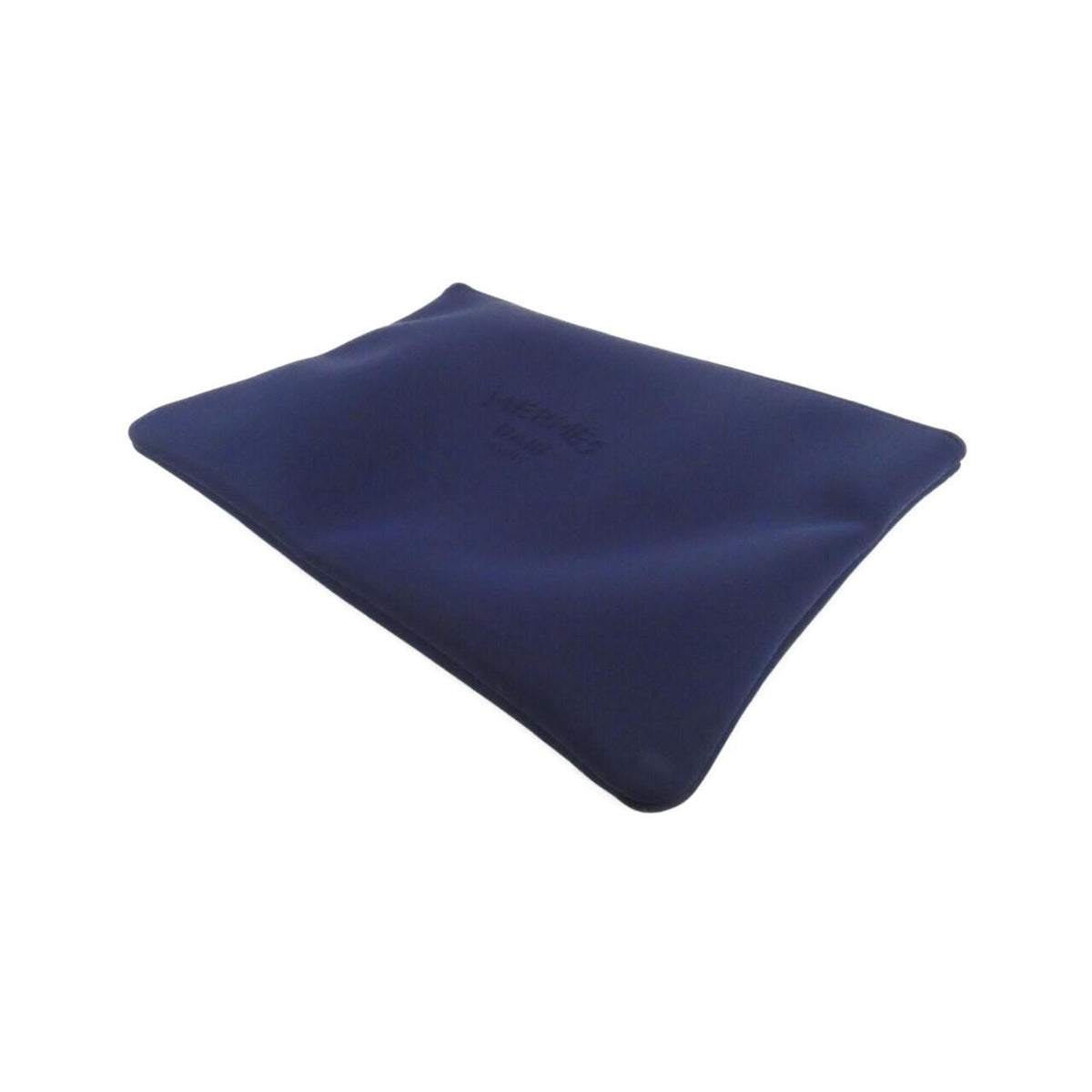 Hermes Black Blue Polyamide Handbag Pouch (Pre-Owned)