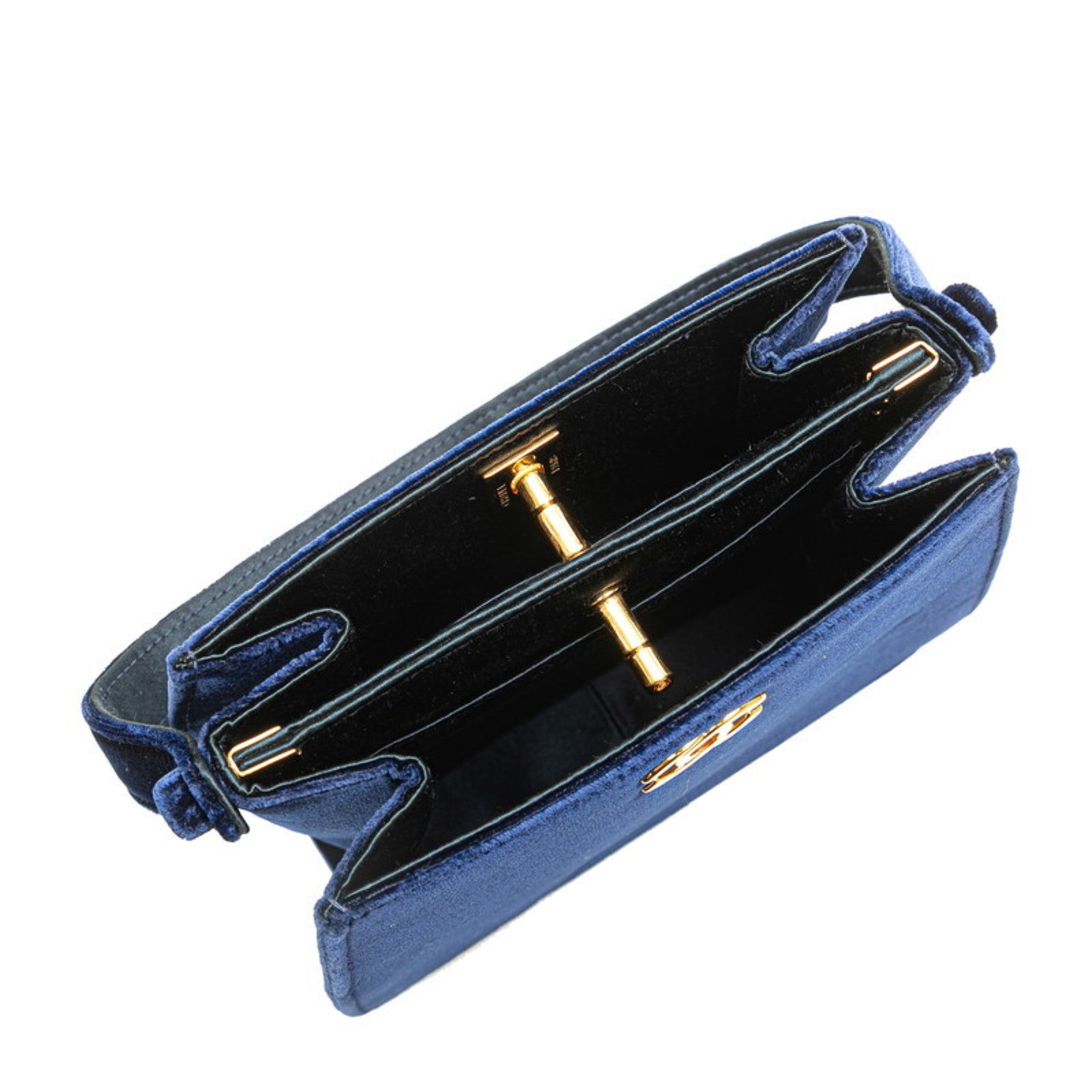 Chanel Navy Handbag (Pre-Owned)
