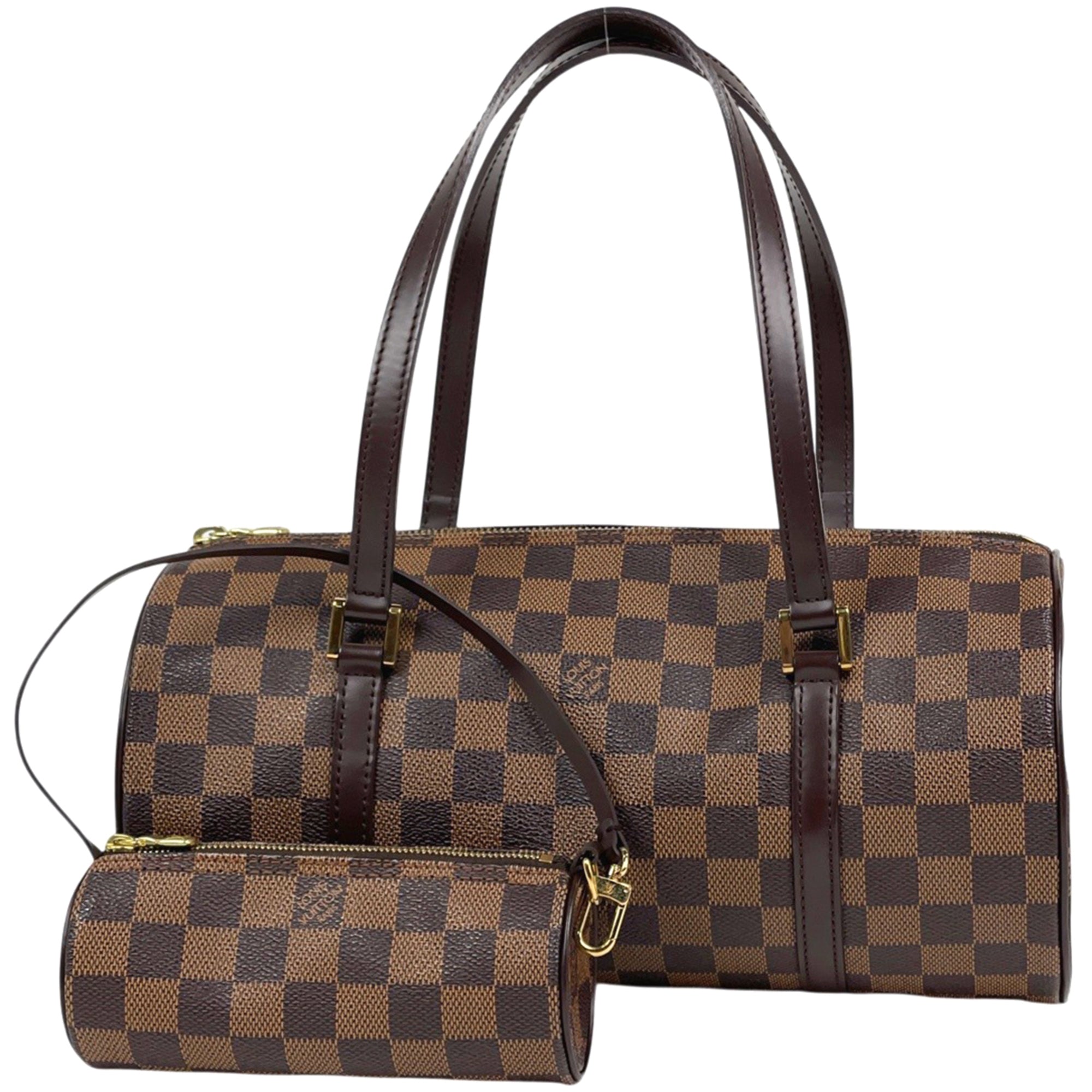 Louis Vuitton Brown Damier Canvas Damier Canvas Handbag (Pre-Owned)