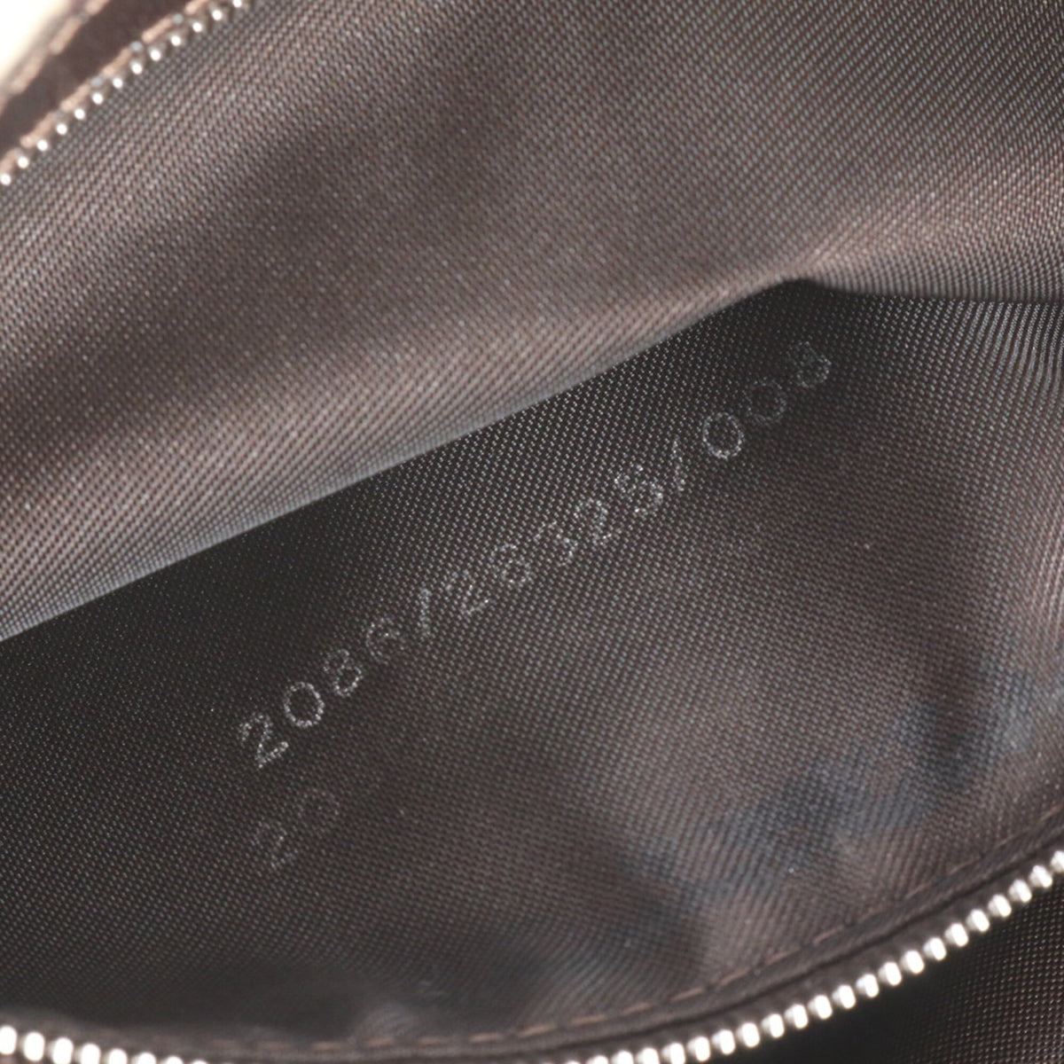 Fendi Beige Leather Canvas Shoulder Bag (Pre-Owned)