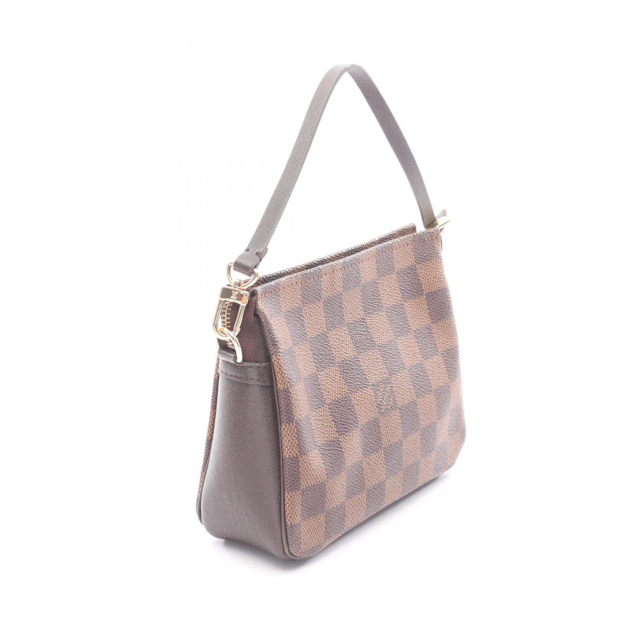Louis Vuitton Brown Damier Canvas Coated Canvas Damier Canvas Leather Handbag (Pre-Owned)