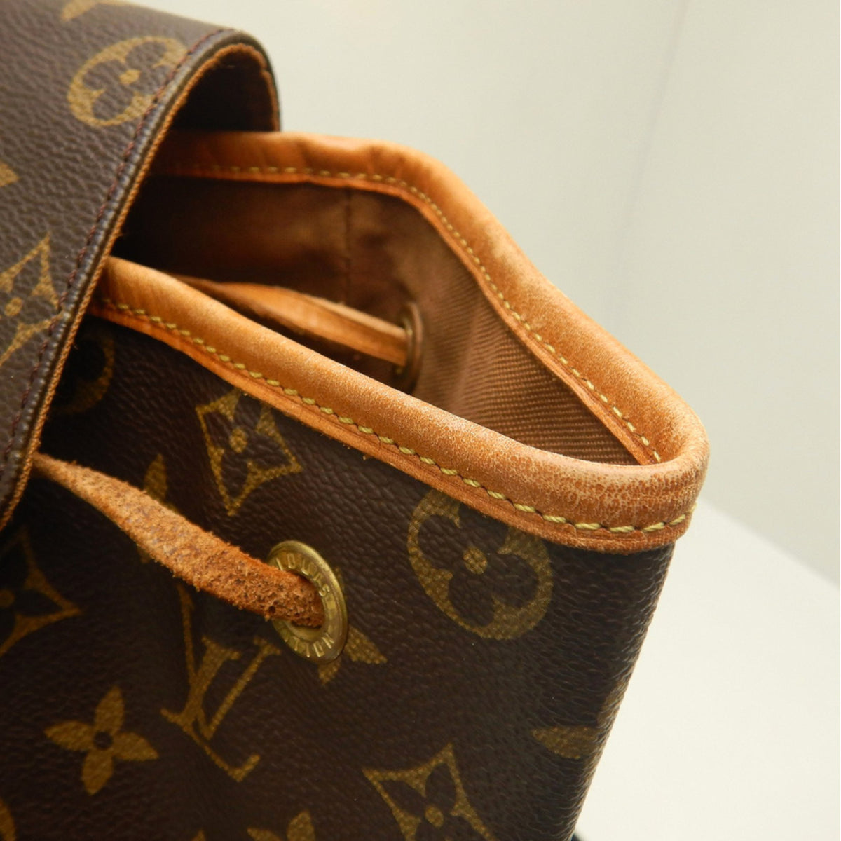 Louis Vuitton Brown Monogram Backpack (Pre-Owned)