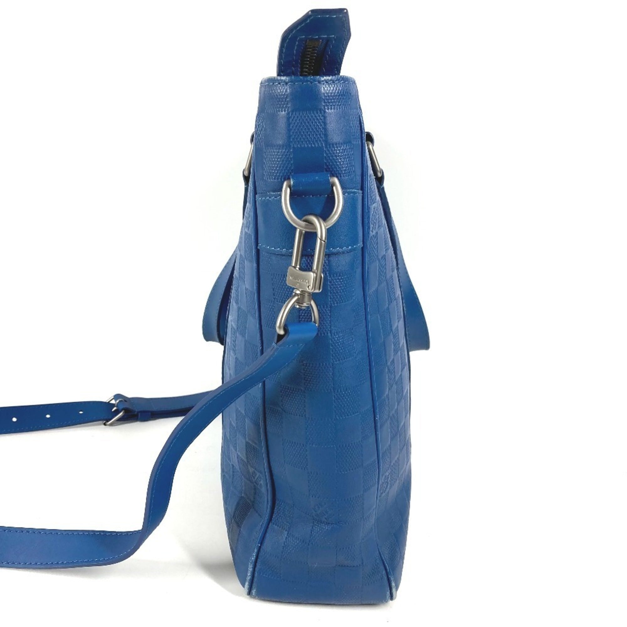 Louis Vuitton Damier Infini Blue Damier Infini Shoulder Bag Tote Bag (Pre-Owned)