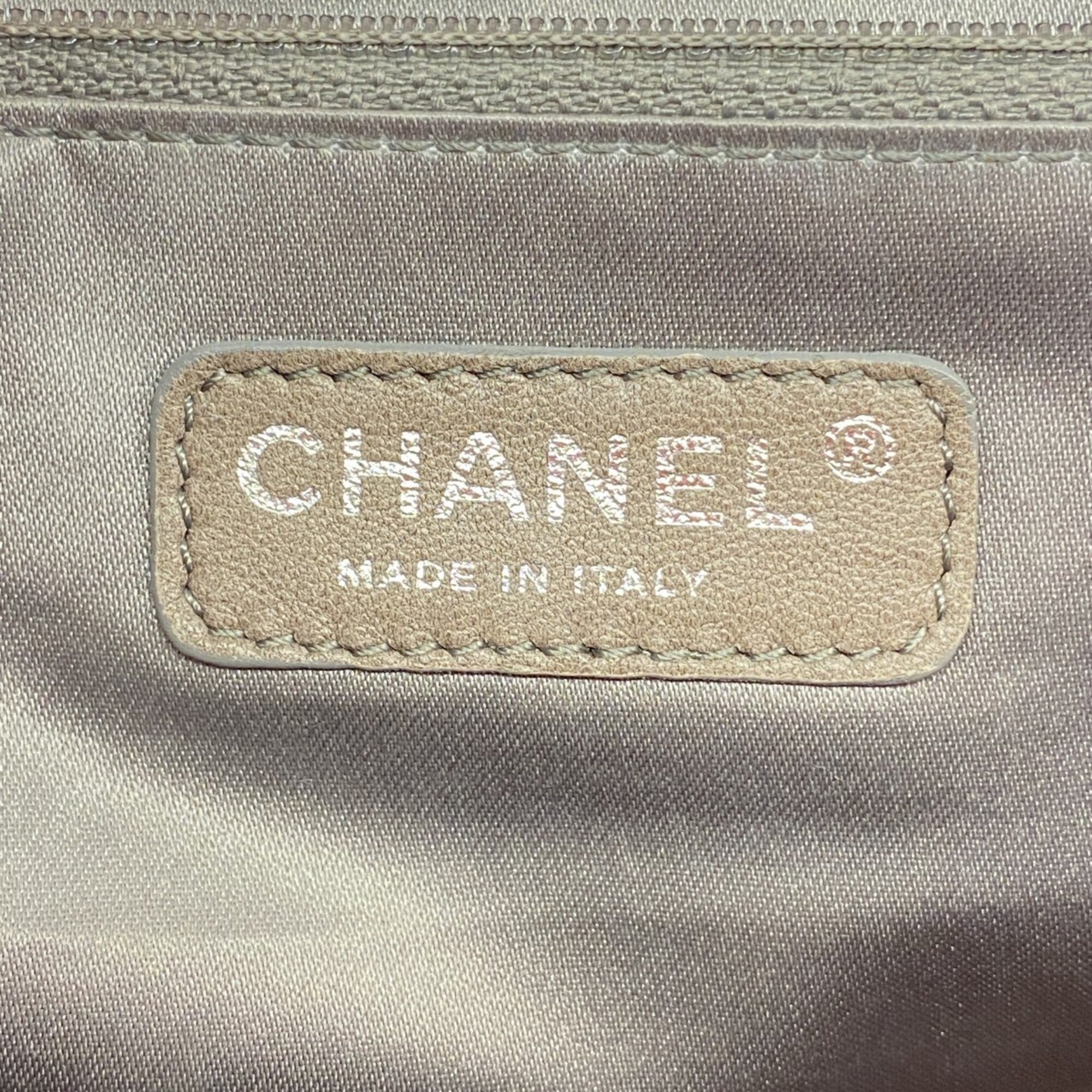 Chanel Red Color Nylon Shoulder Bag (Pre-Owned)
