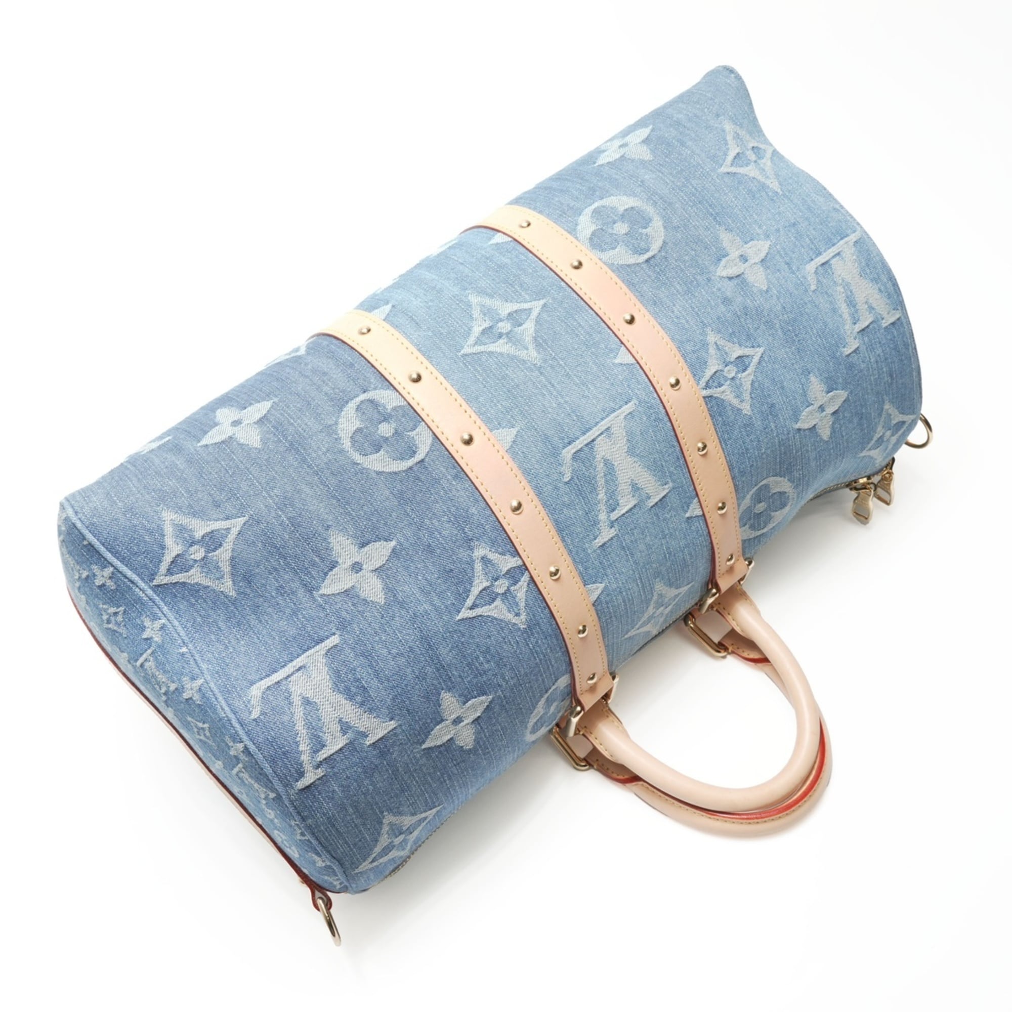 Louis Vuitton Navy Boston Bag (Pre-Owned)