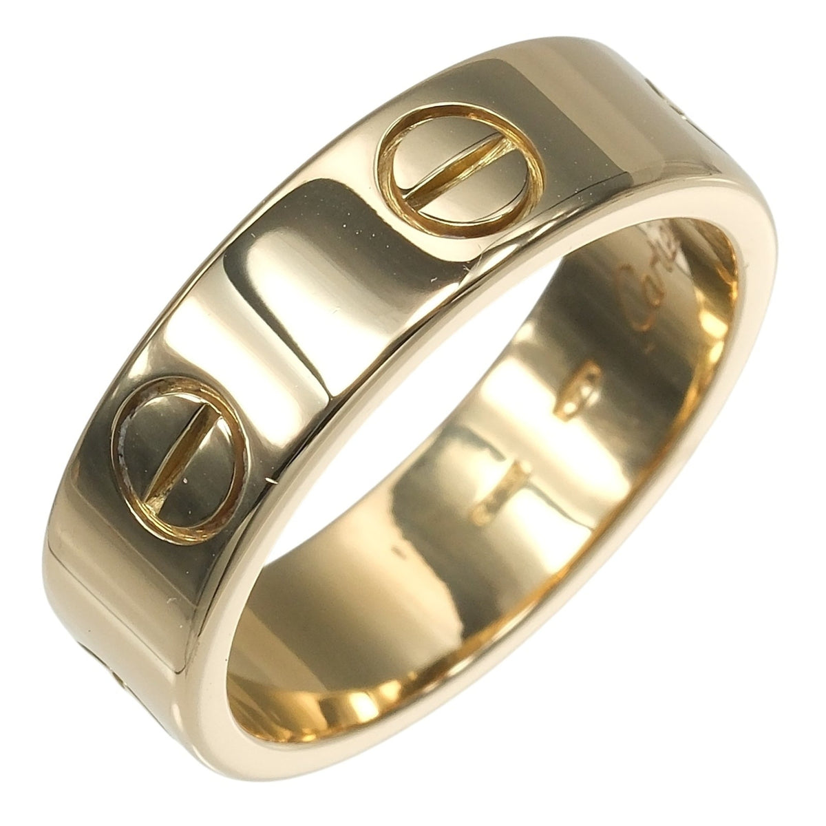 Cartier Love Yellow Gold (18K) Band Ring (Pre-Owned)