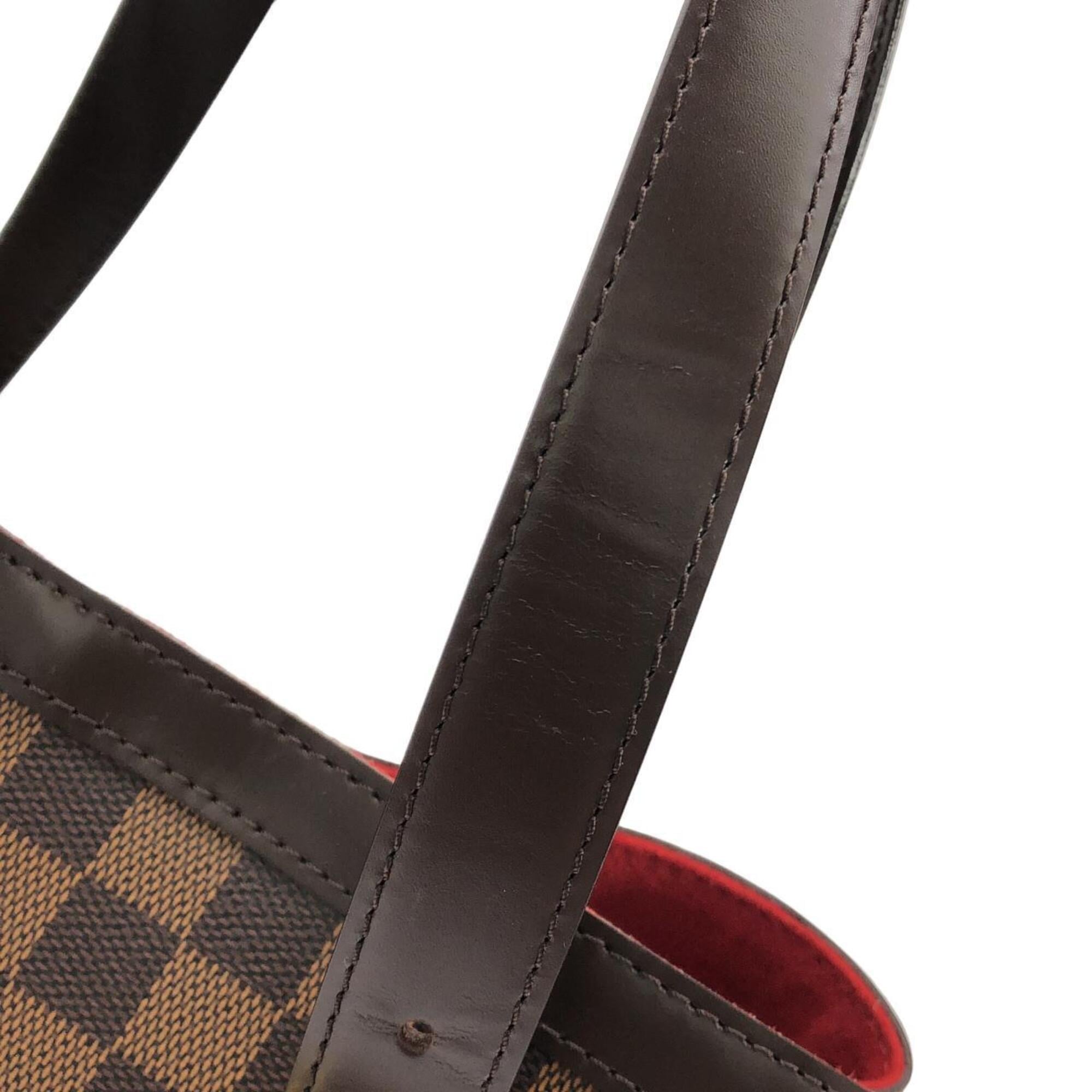 Louis Vuitton Brown Coated Canvas Handbag (Pre-Owned)