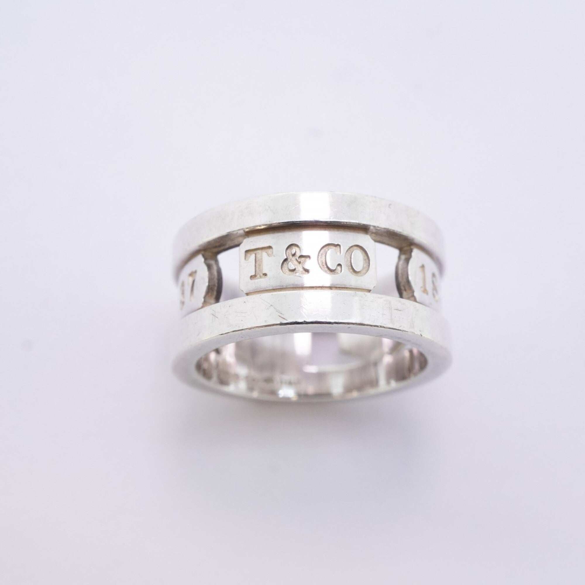 Tiffany Silver 925 Band Ring (Pre-Owned)