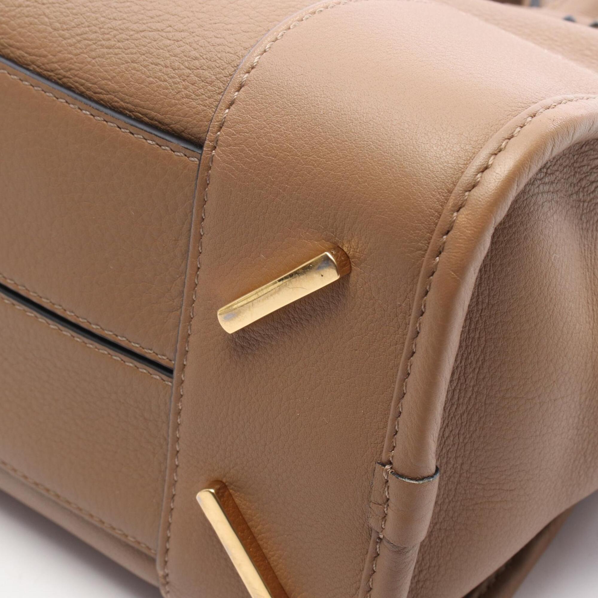 Loewe Brown Leather Handbag (Pre-Owned)