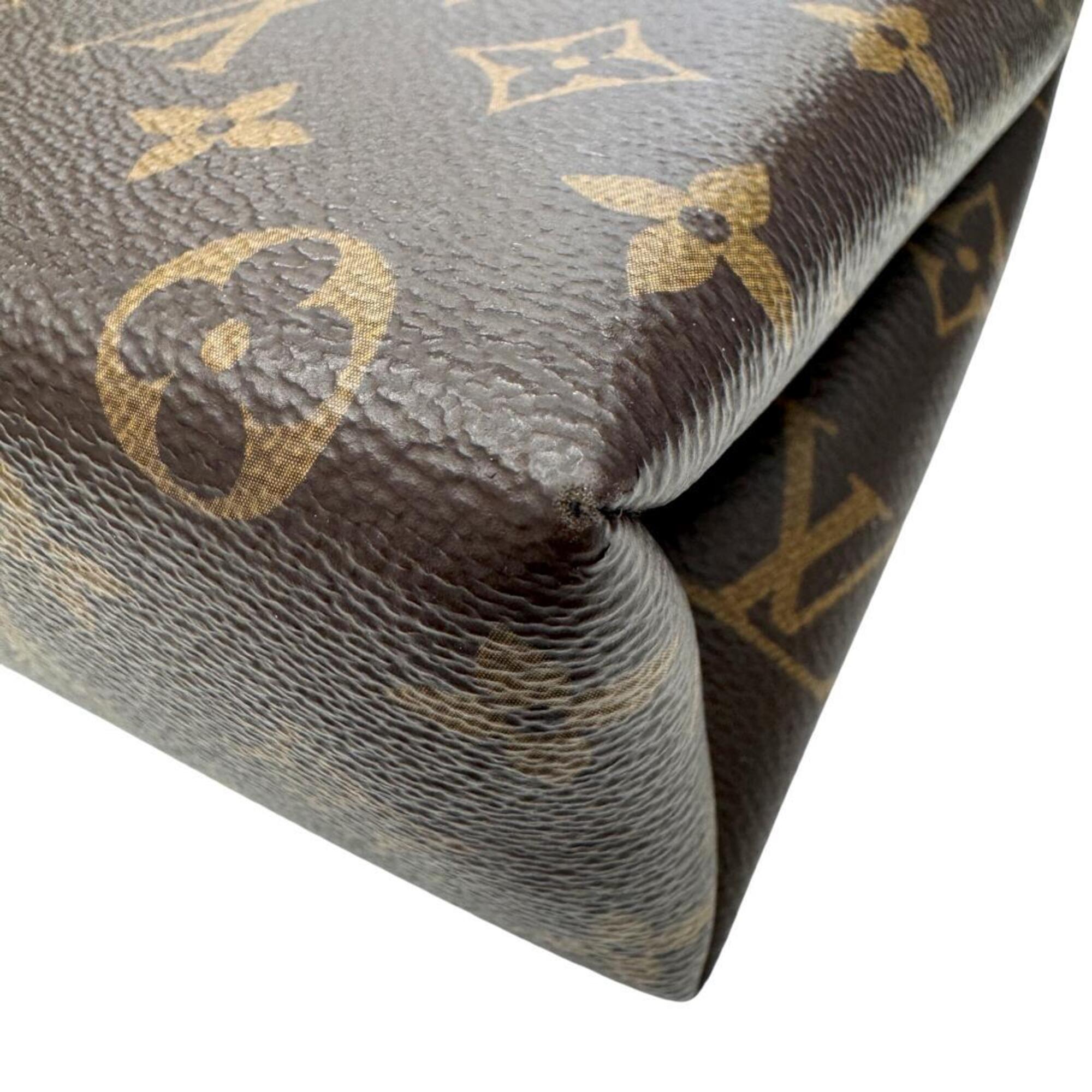 Louis Vuitton Monogram Brown Coquelicots Monogram Monogram Handbag Shoulder Bag (Pre-Owned)
