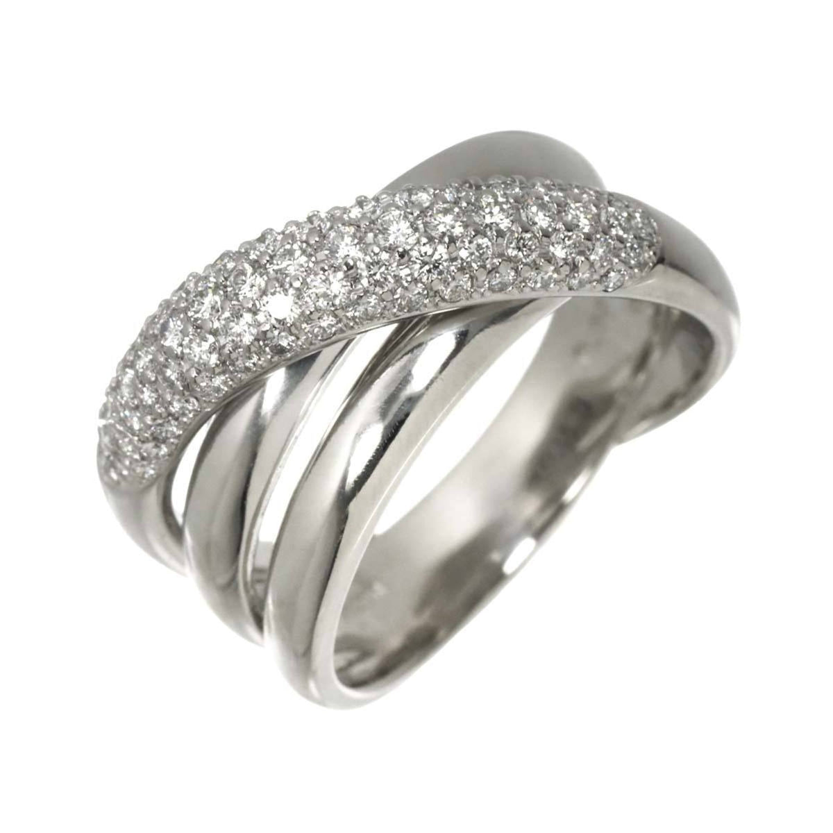 Celine Platinum 900 Band Ring (Pre-Owned)