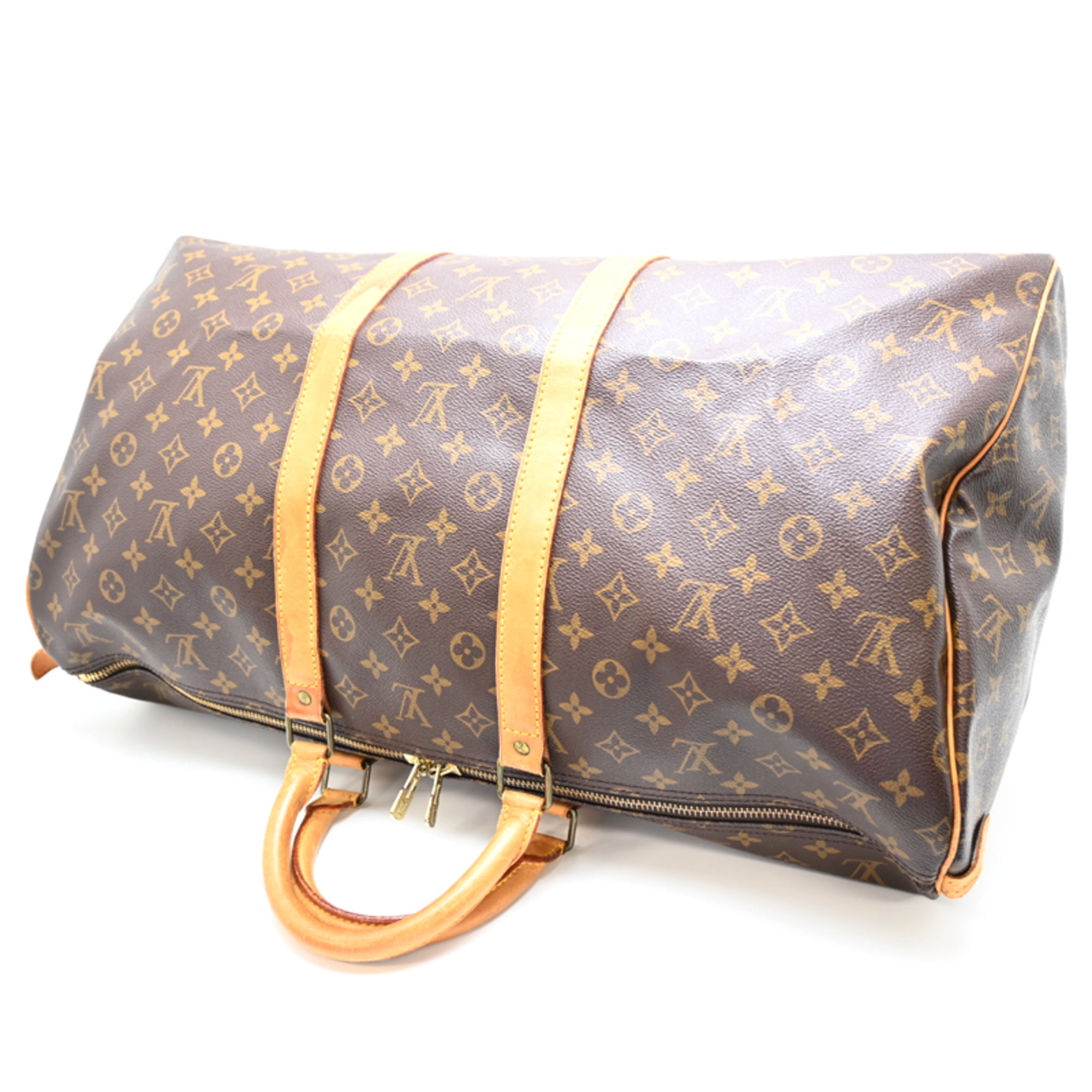 Louis Vuitton Brown Monogram Boston Bag (Pre-Owned)