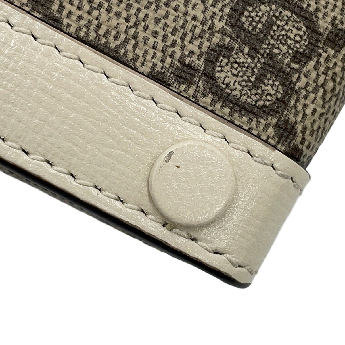 Gucci Beige Brown White Gg Supreme Handbag Shoulder Bag (Pre-Owned)