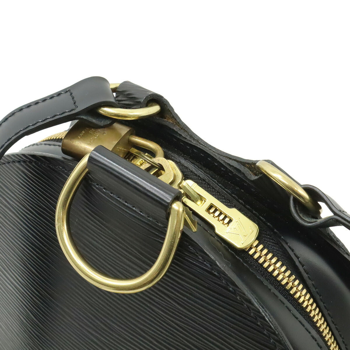 Louis Vuitton Black Noir Epi Leather Backpack Shoulder Bag (Pre-Owned)