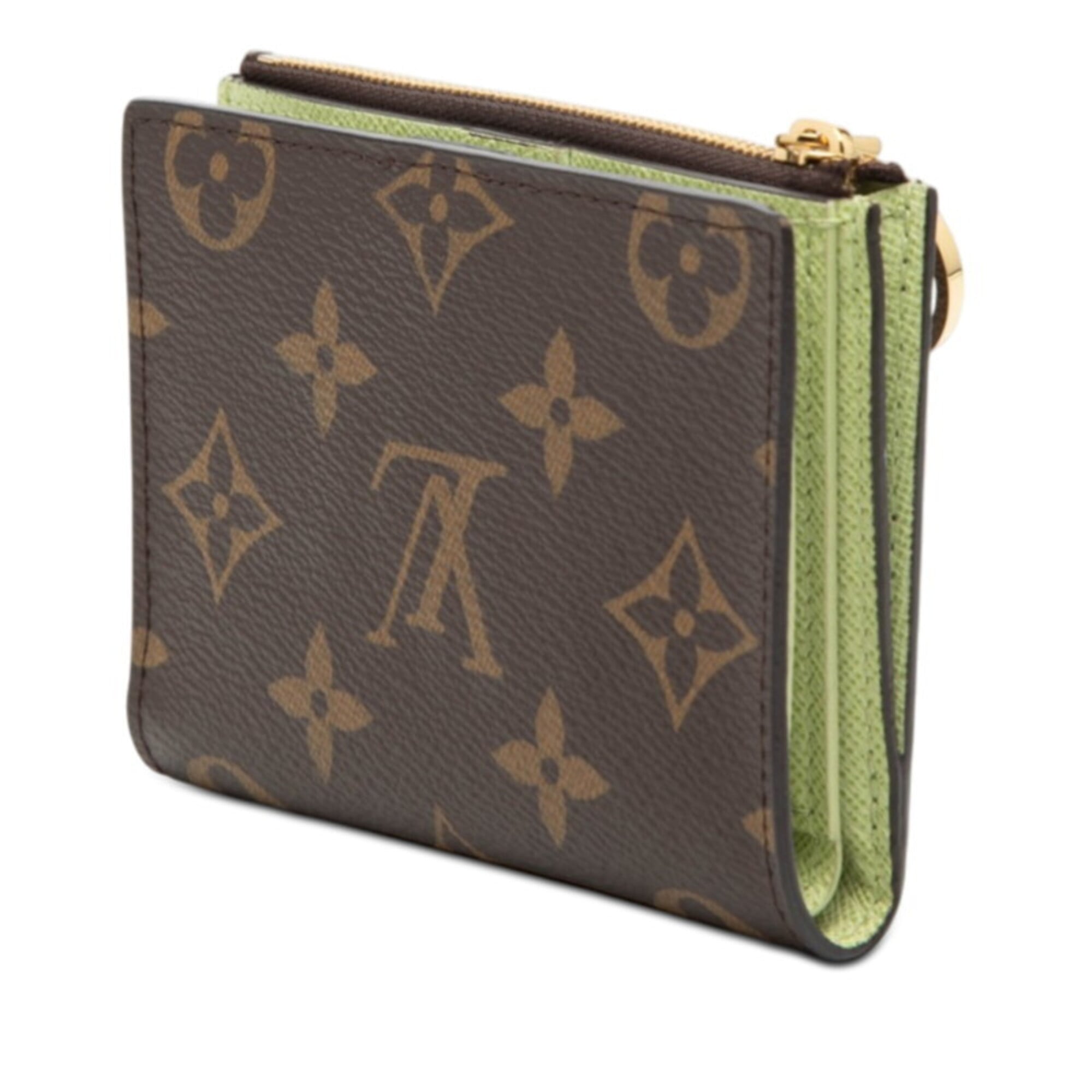 Louis Vuitton Brown Vert Pvc Wallet (Bi-Fold) (Pre-Owned)