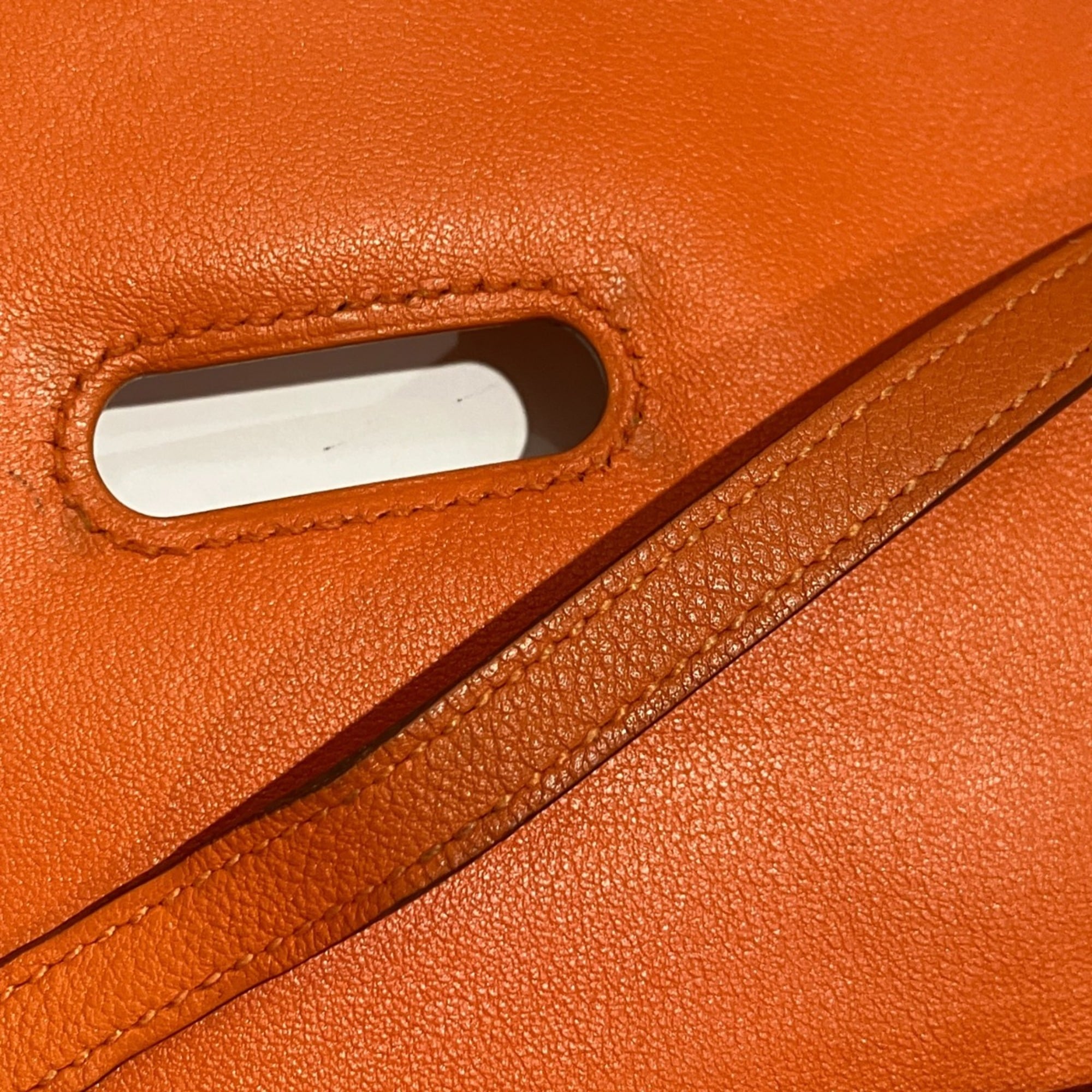 Hermes Orange Shoulder Bag (Pre-Owned)